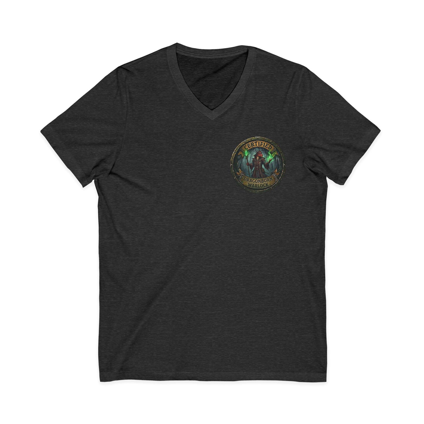 Dragonborn Warlock Certified T-Shirt