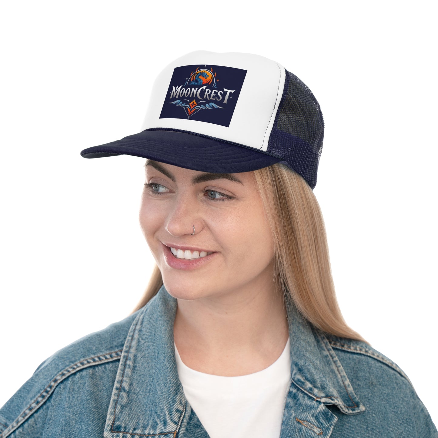 MoonCrest Adventure Trucker Cap - Stylish & Fun Outdoor Headwear