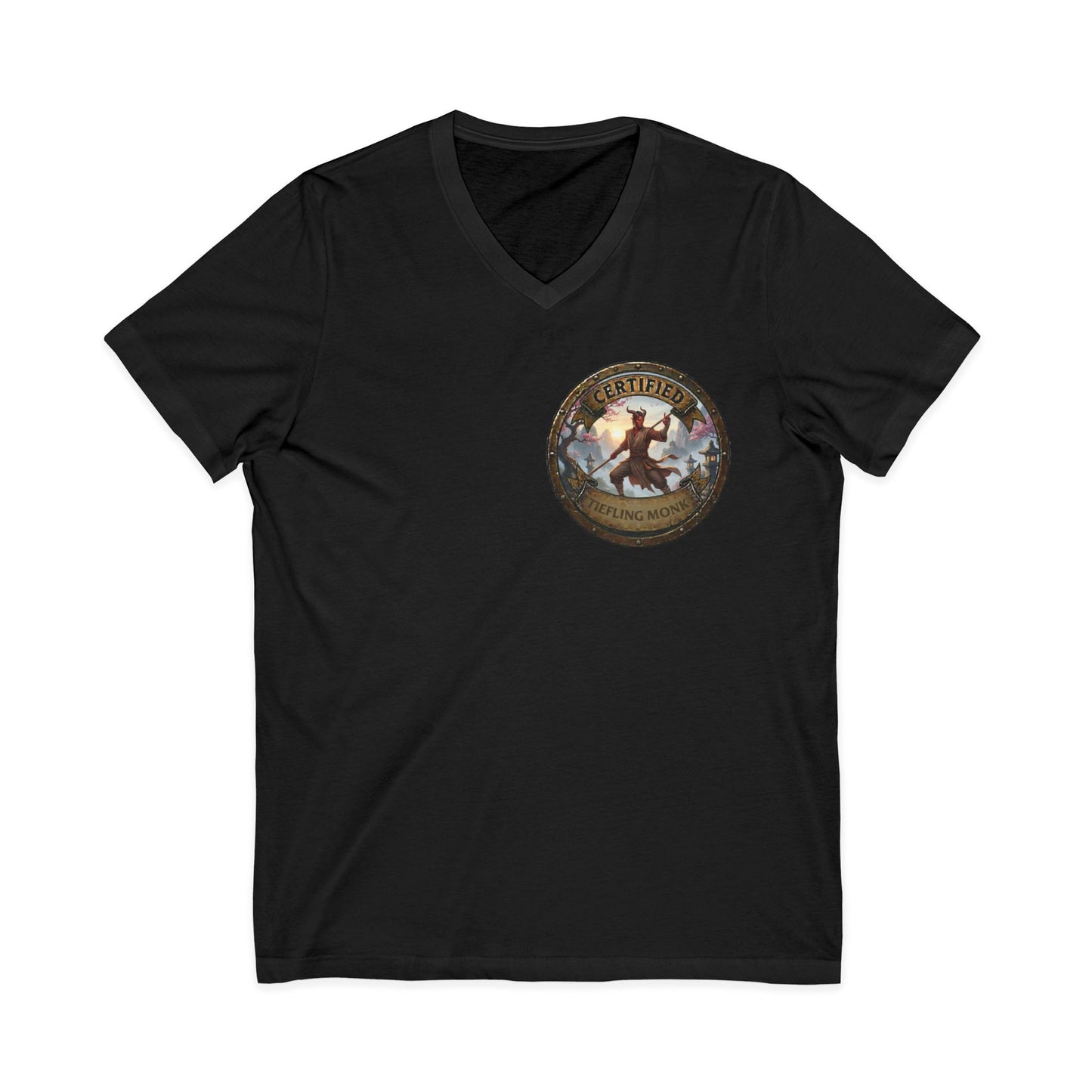 Tiefling Monk Certified T-Shirt