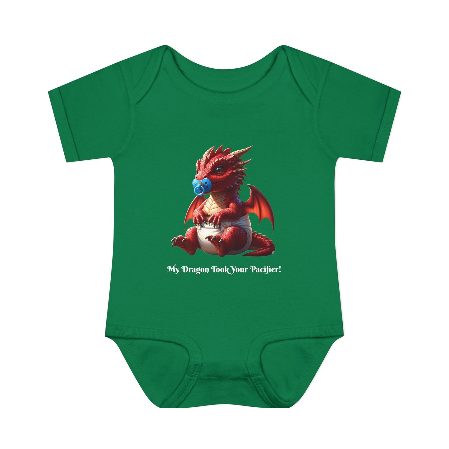 Baby Bodysuit - Red Dragon