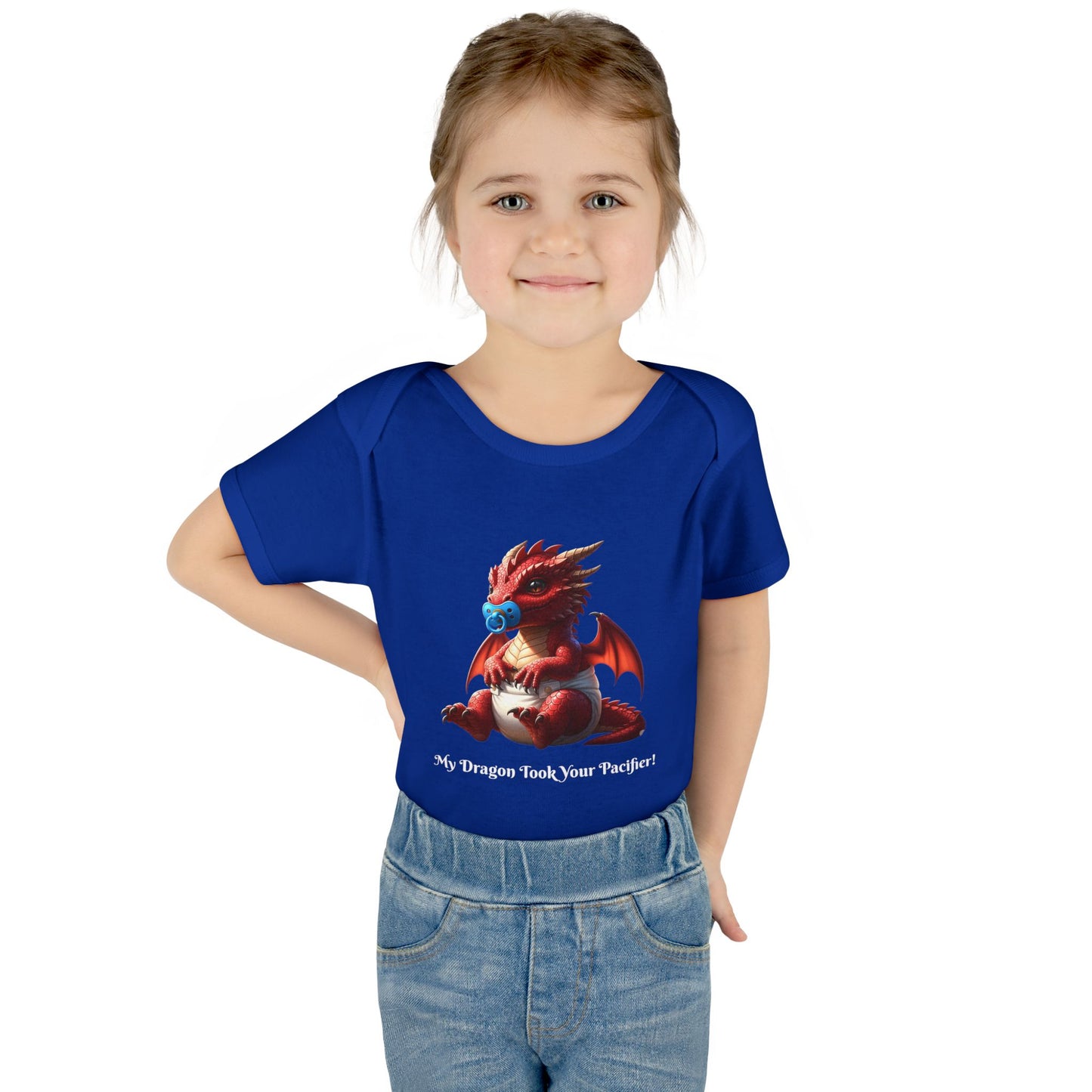 Baby Bodysuit - Red Dragon