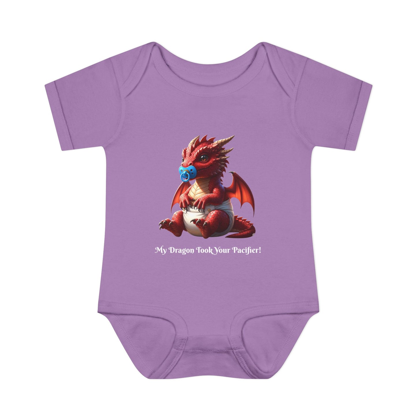 Baby Bodysuit - Red Dragon