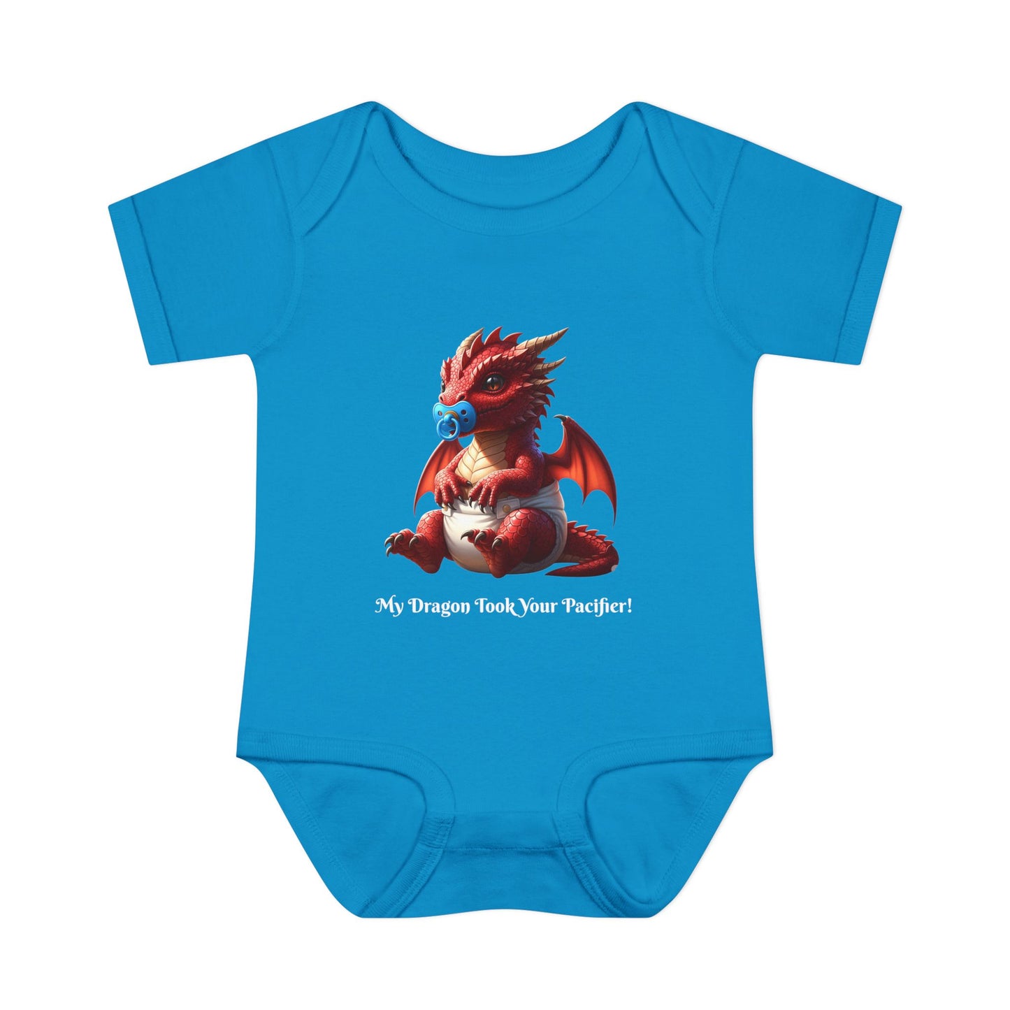 Baby Bodysuit - Red Dragon