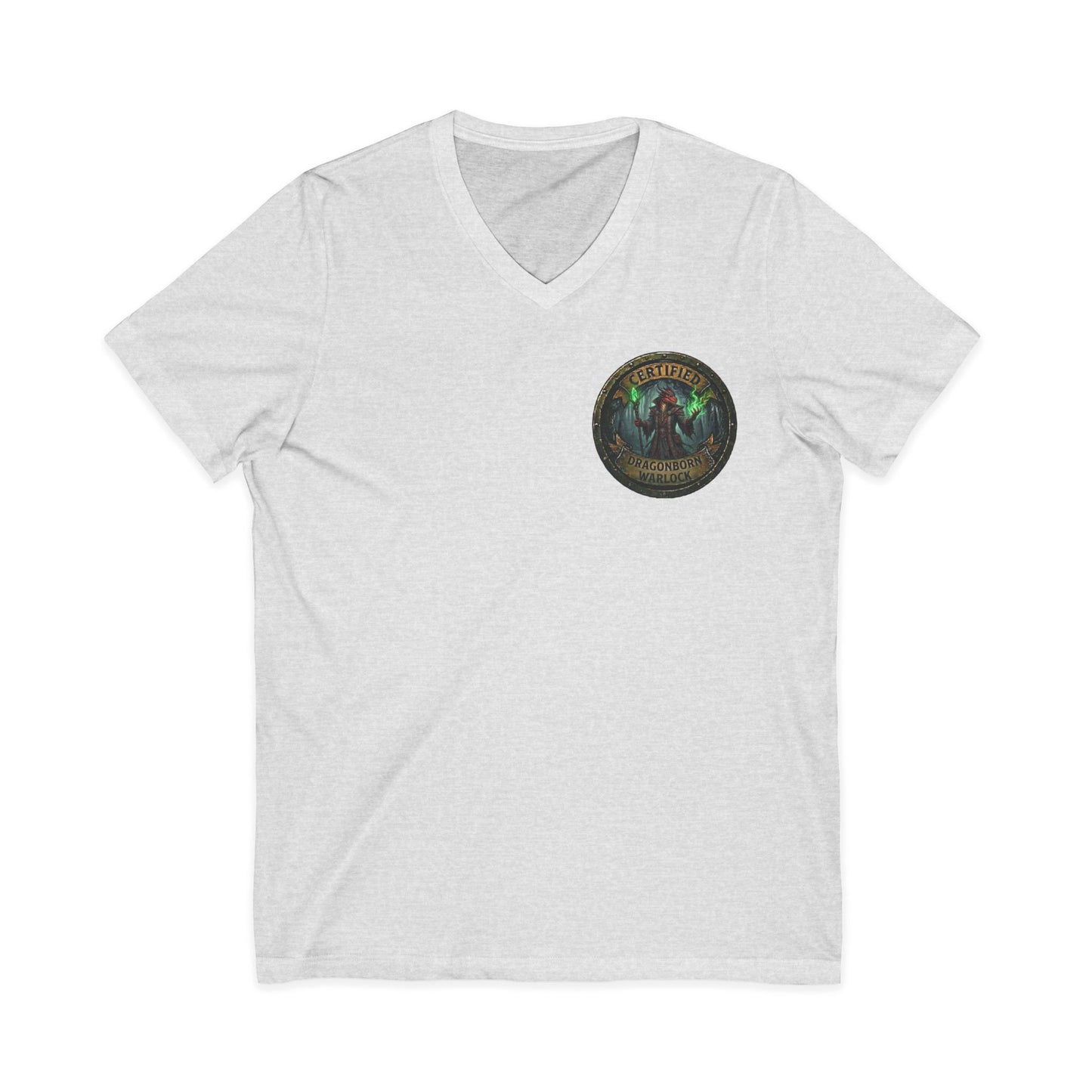 Dragonborn Warlock Certified T-Shirt