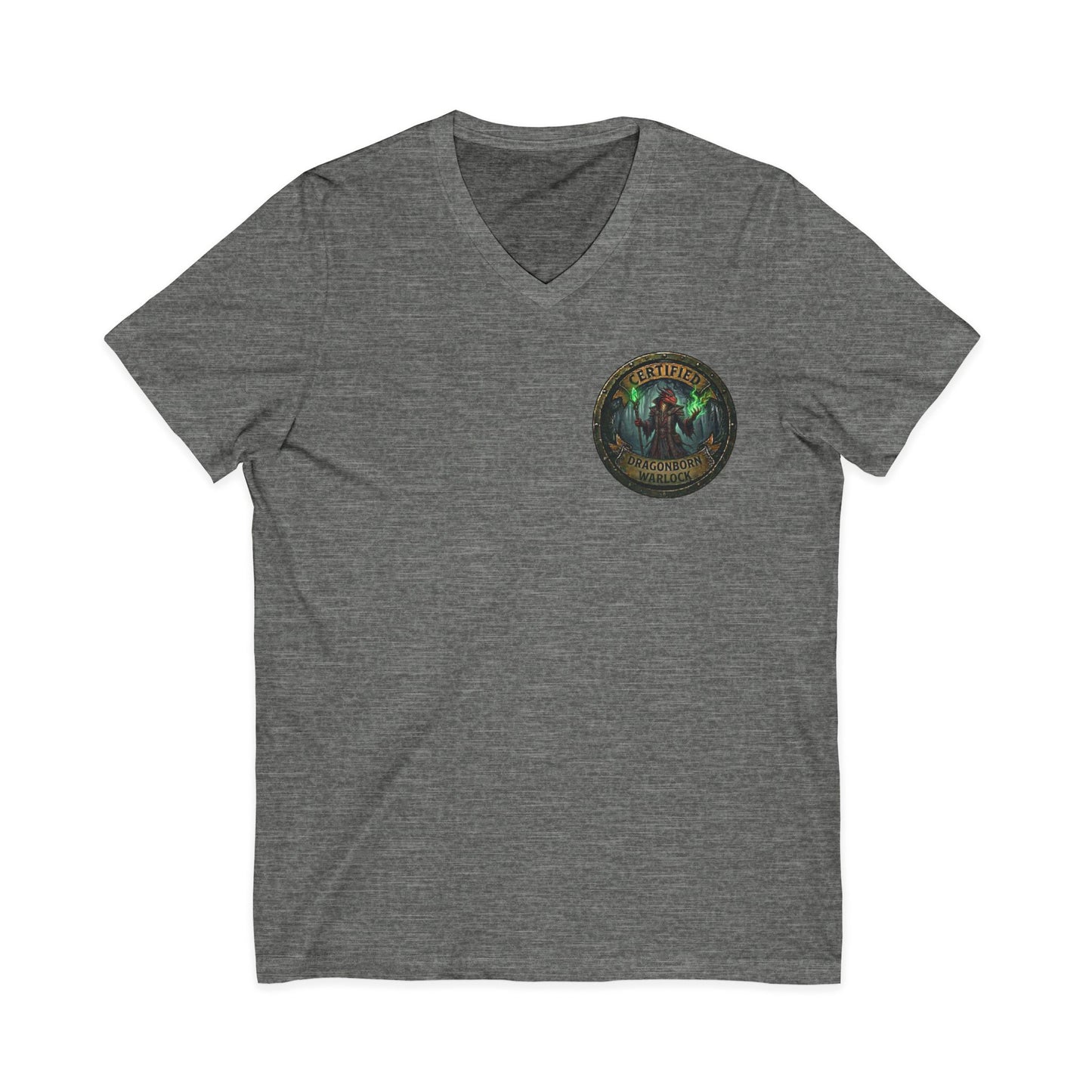 Dragonborn Warlock Certified T-Shirt