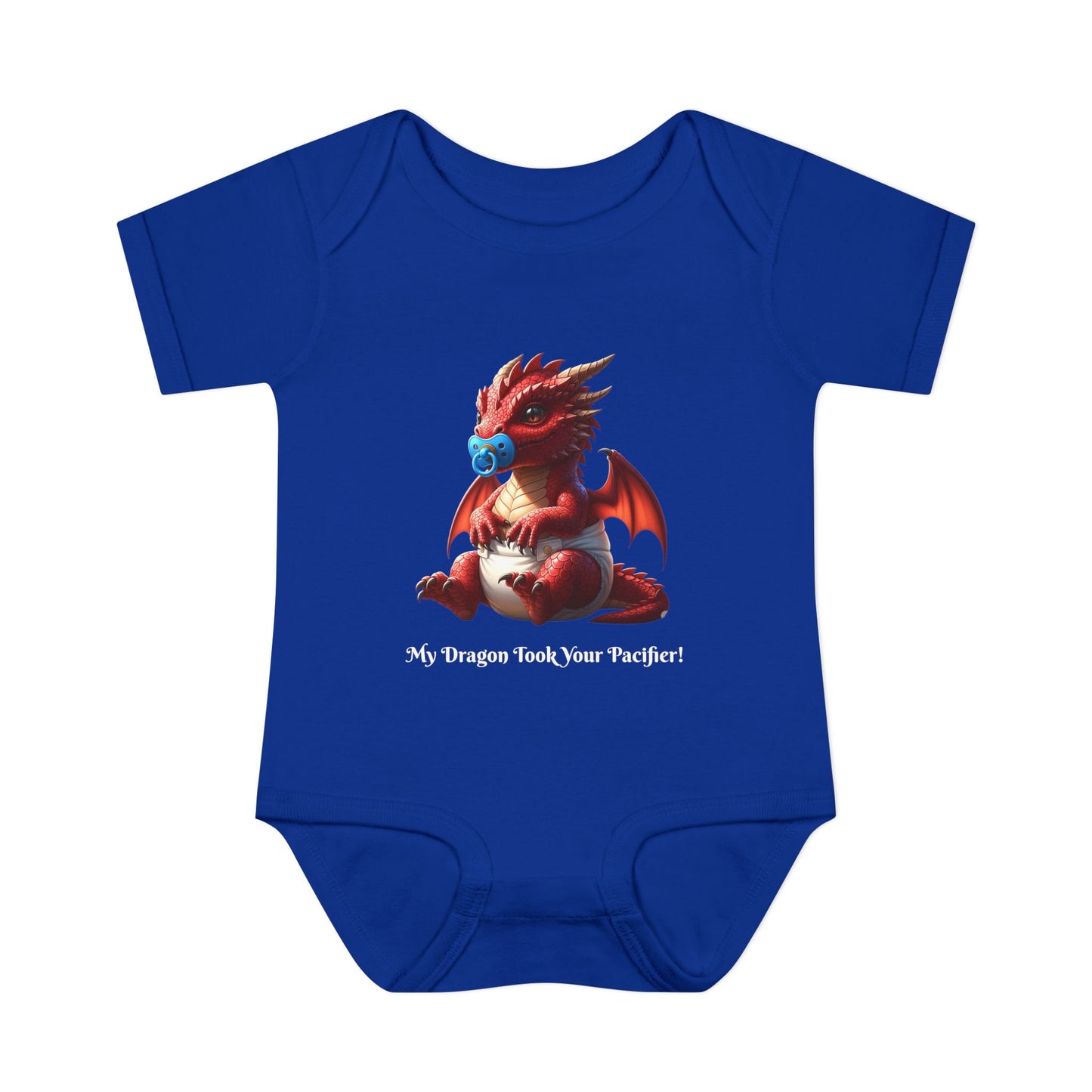 Baby Bodysuit - Red Dragon
