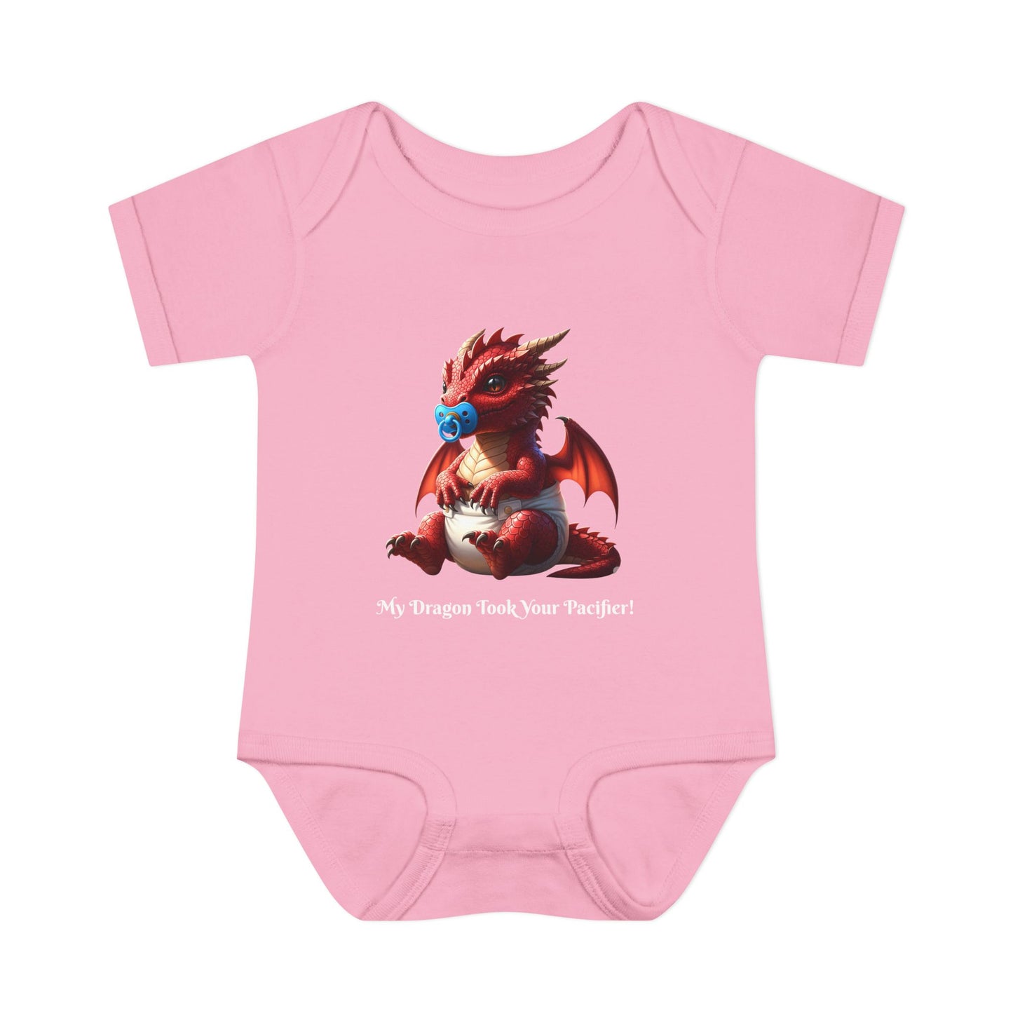 Baby Bodysuit - Red Dragon