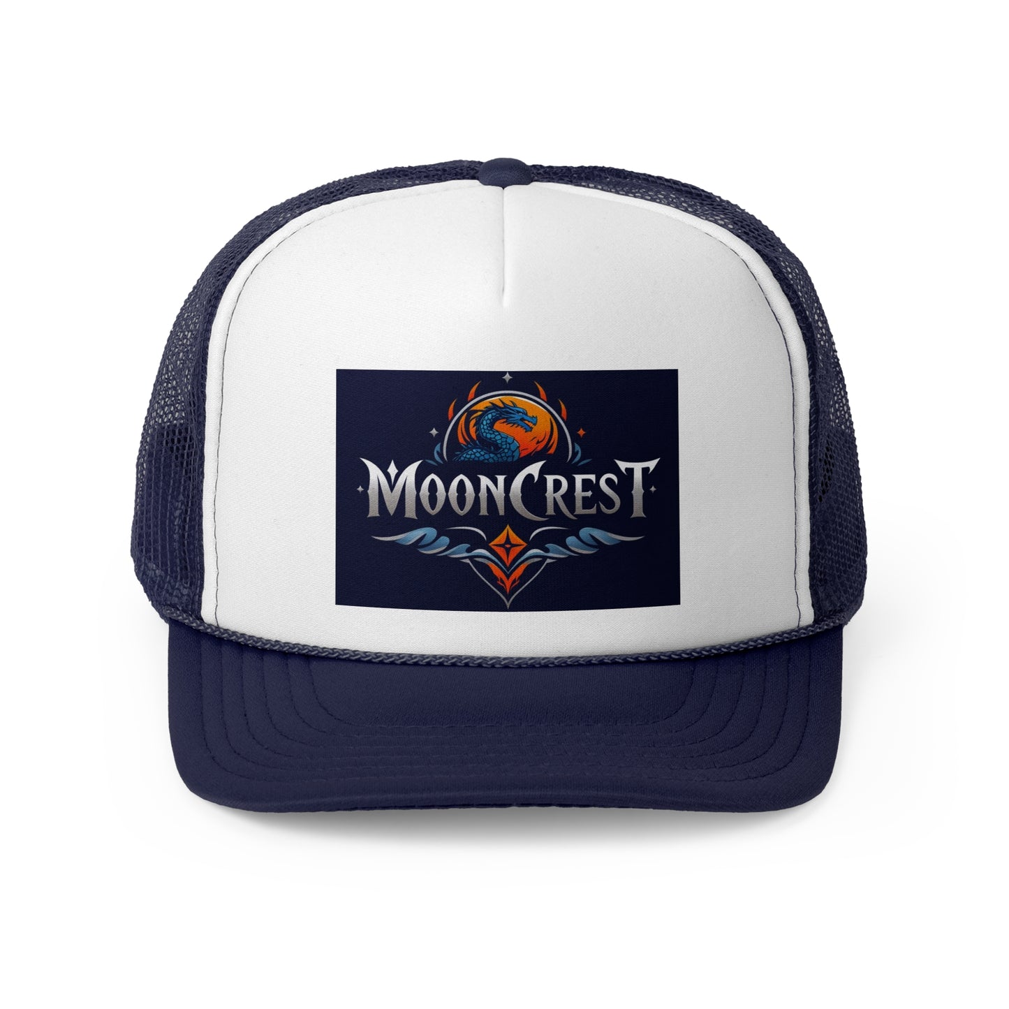 MoonCrest Adventure Trucker Cap - Stylish & Fun Outdoor Headwear
