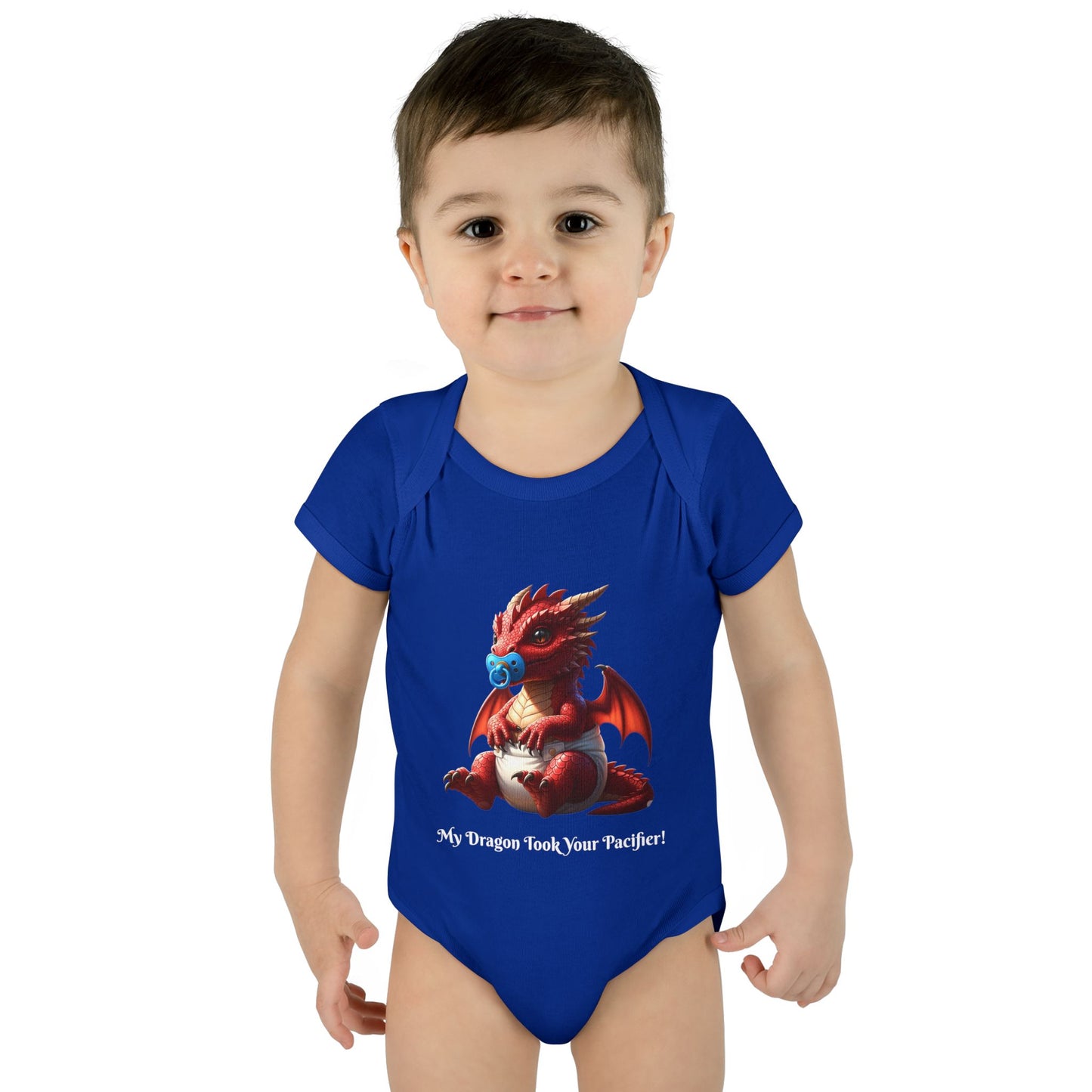 Baby Bodysuit - Red Dragon