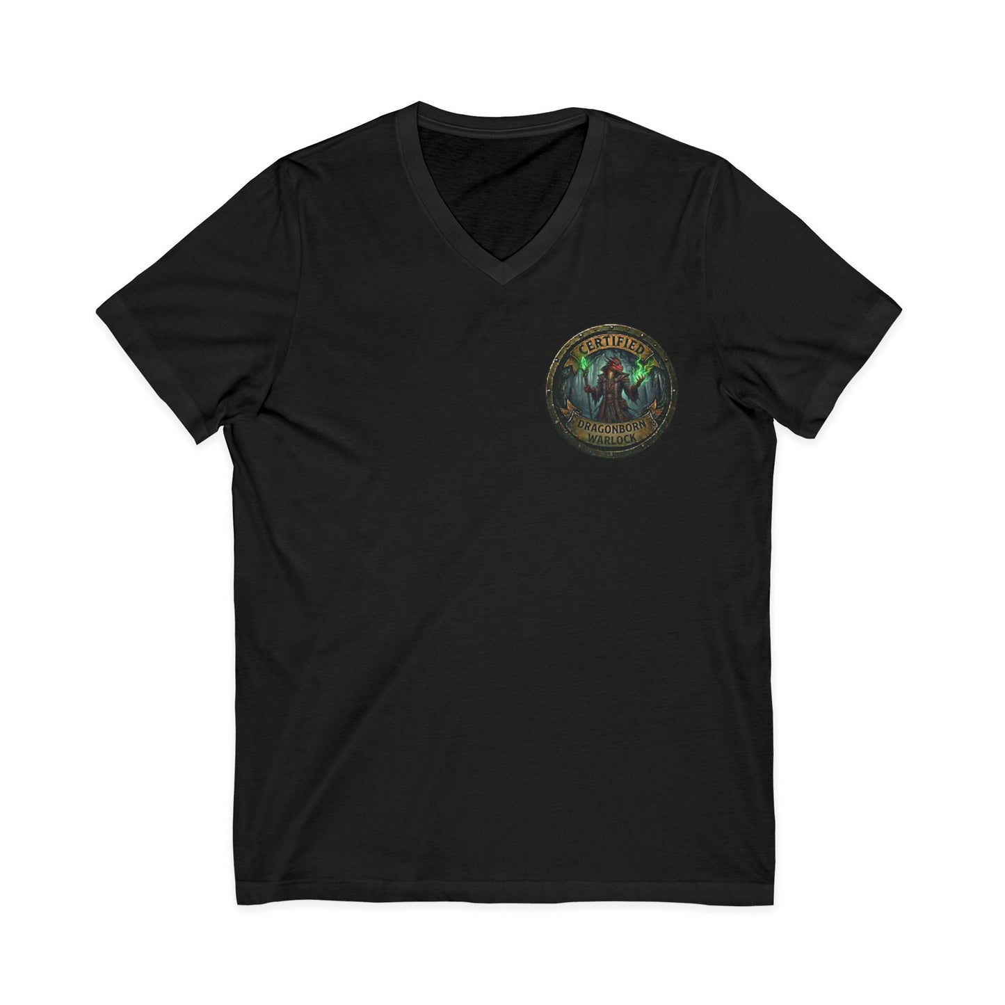 Dragonborn Warlock Certified T-Shirt