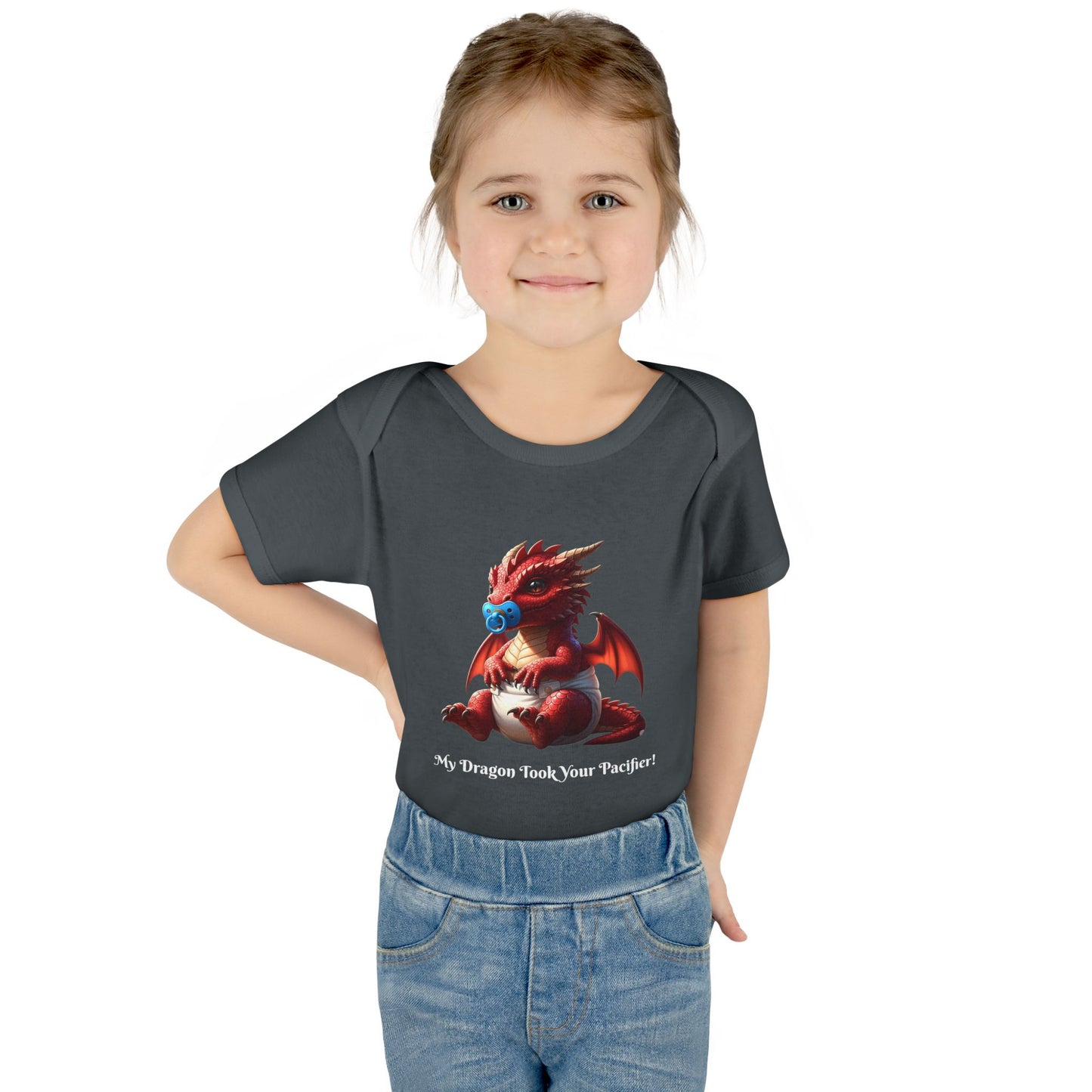 Baby Bodysuit - Red Dragon