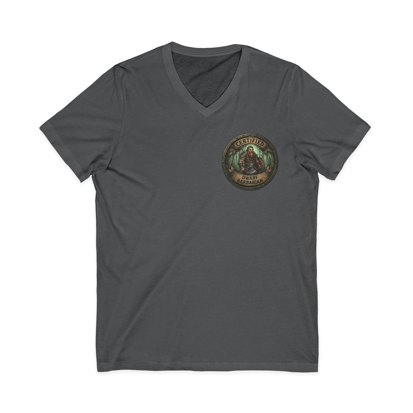 Dwarf Barbarian Certified T-Shirt