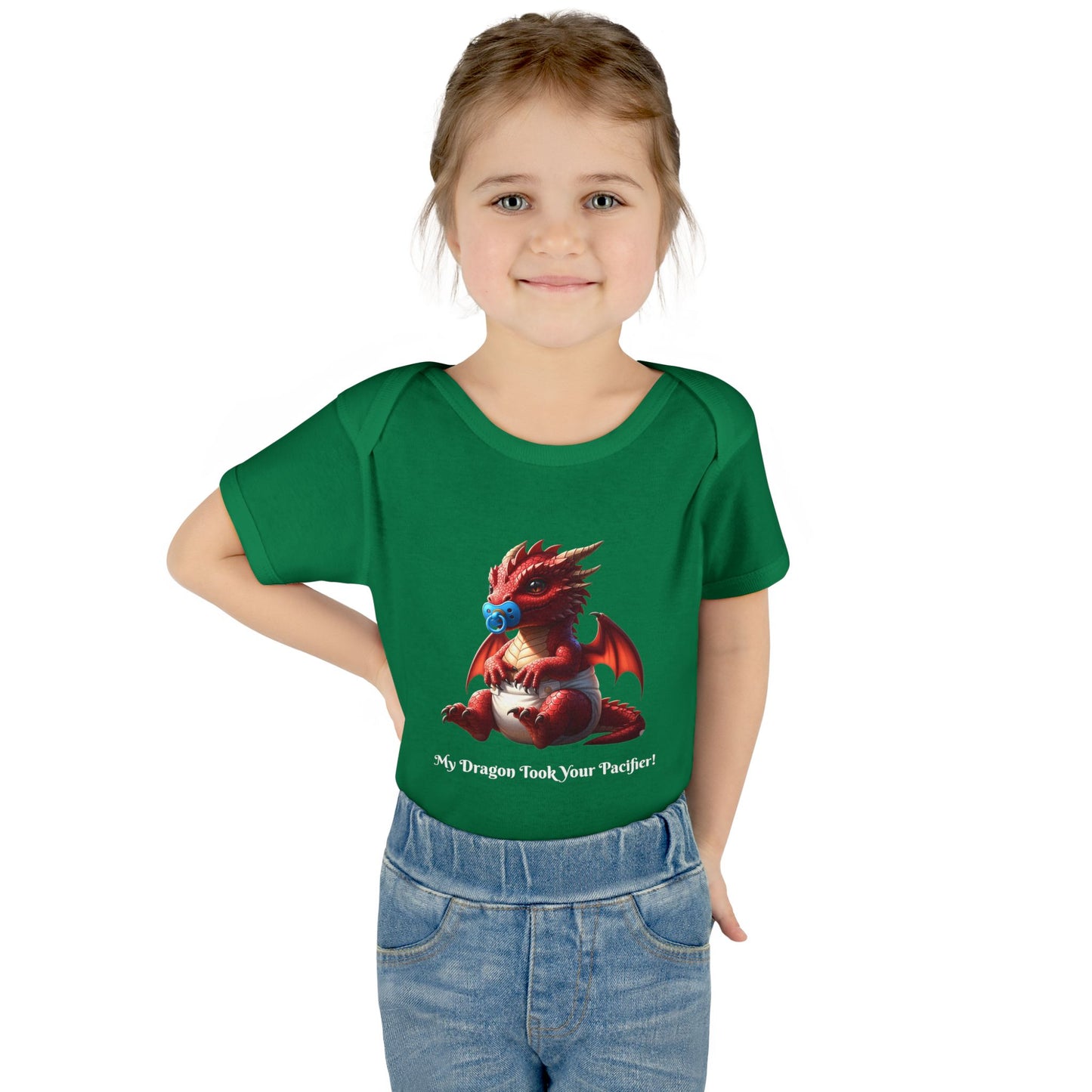 Baby Bodysuit - Red Dragon