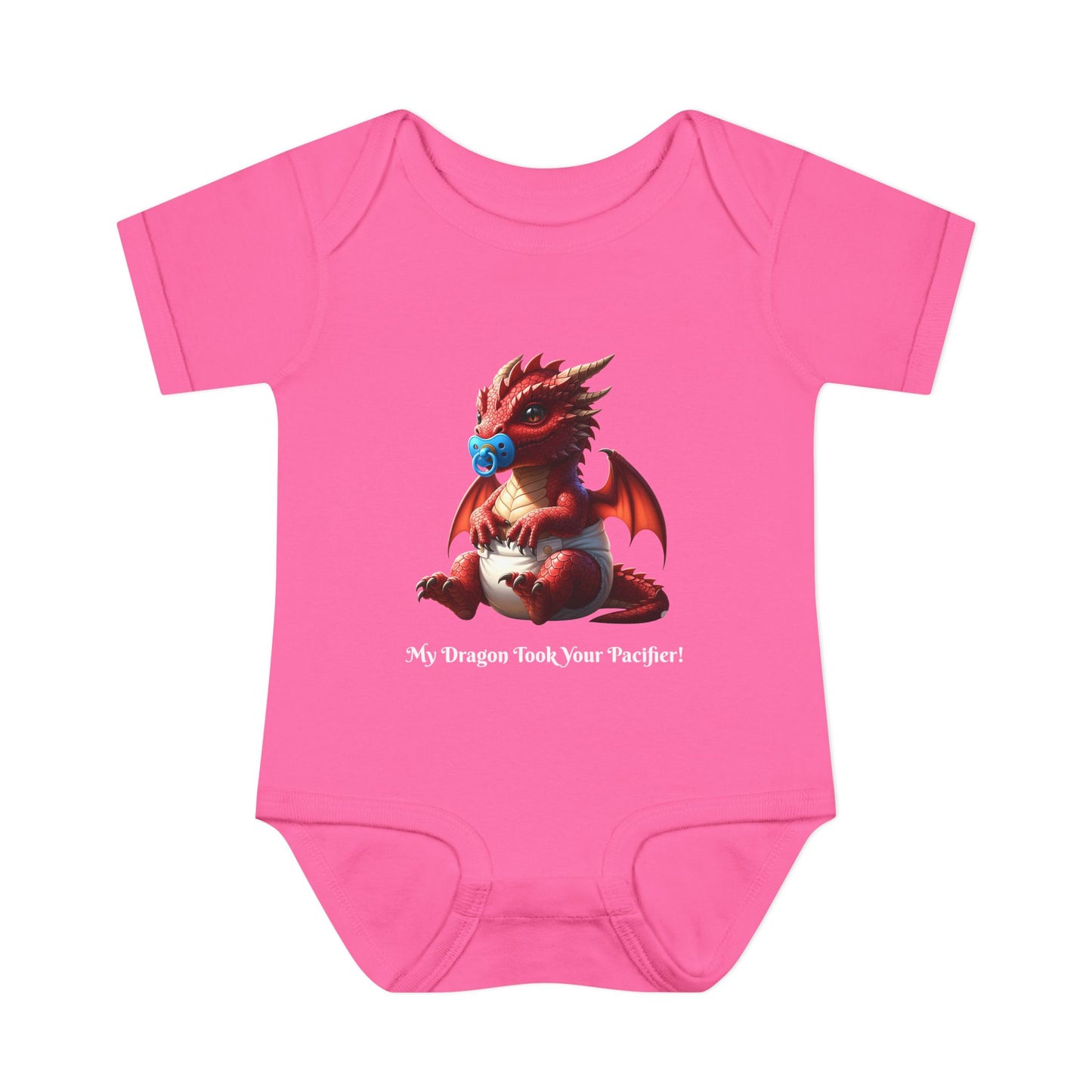 Baby Bodysuit - Red Dragon