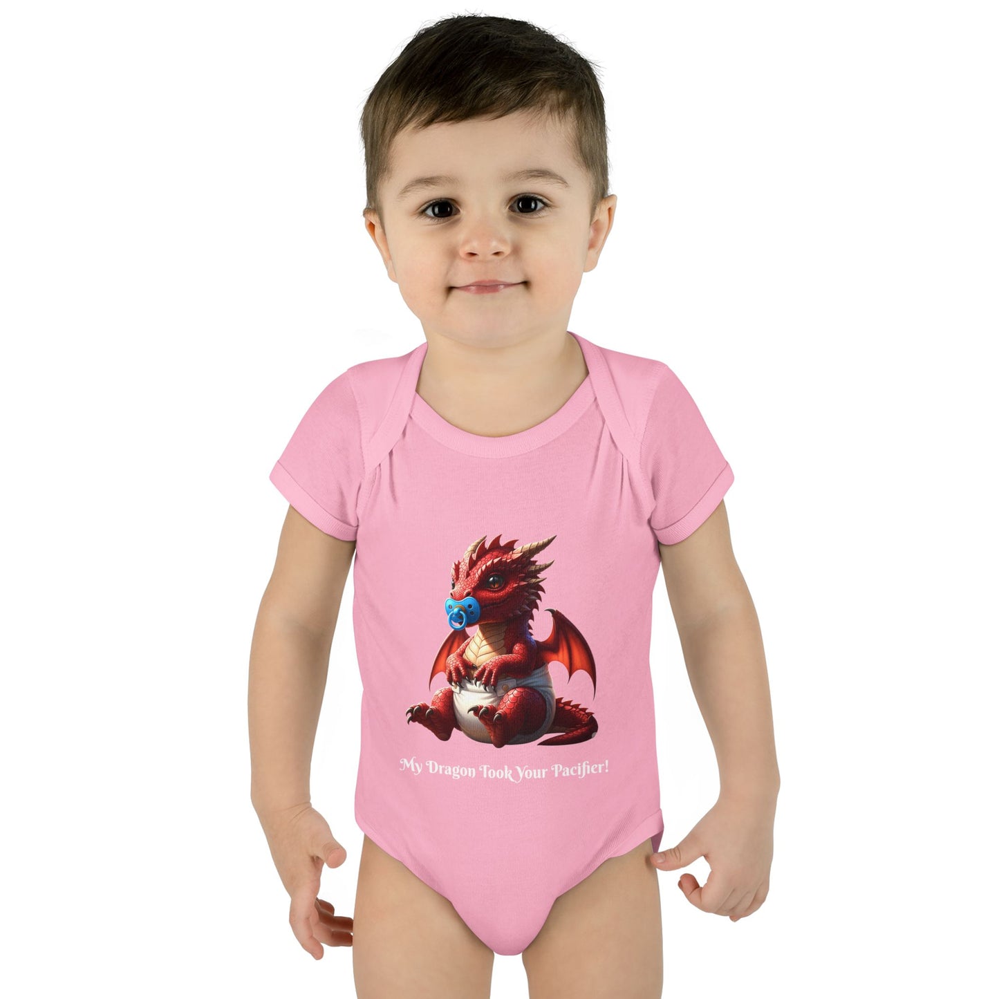 Baby Bodysuit - Red Dragon