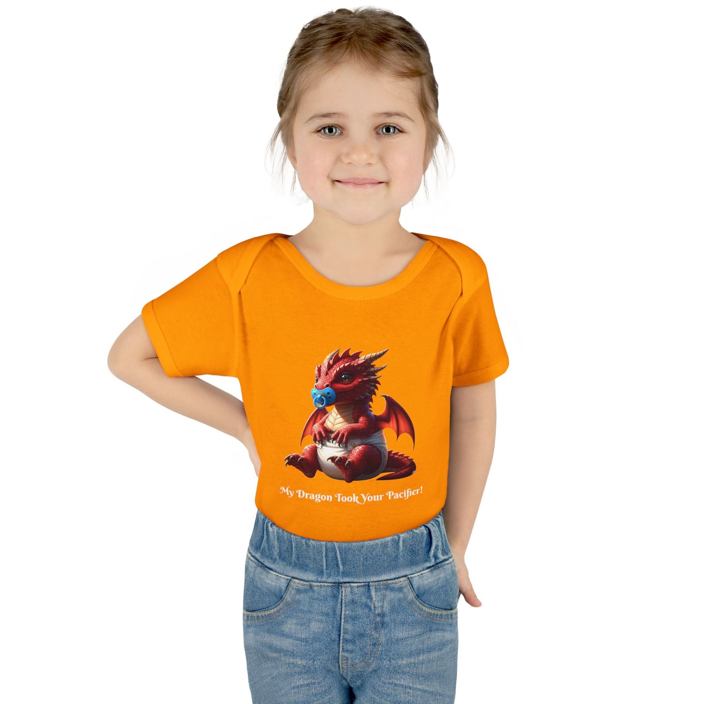 Baby Bodysuit - Red Dragon
