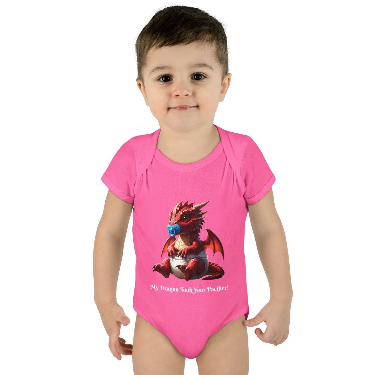 Baby Bodysuit - Red Dragon