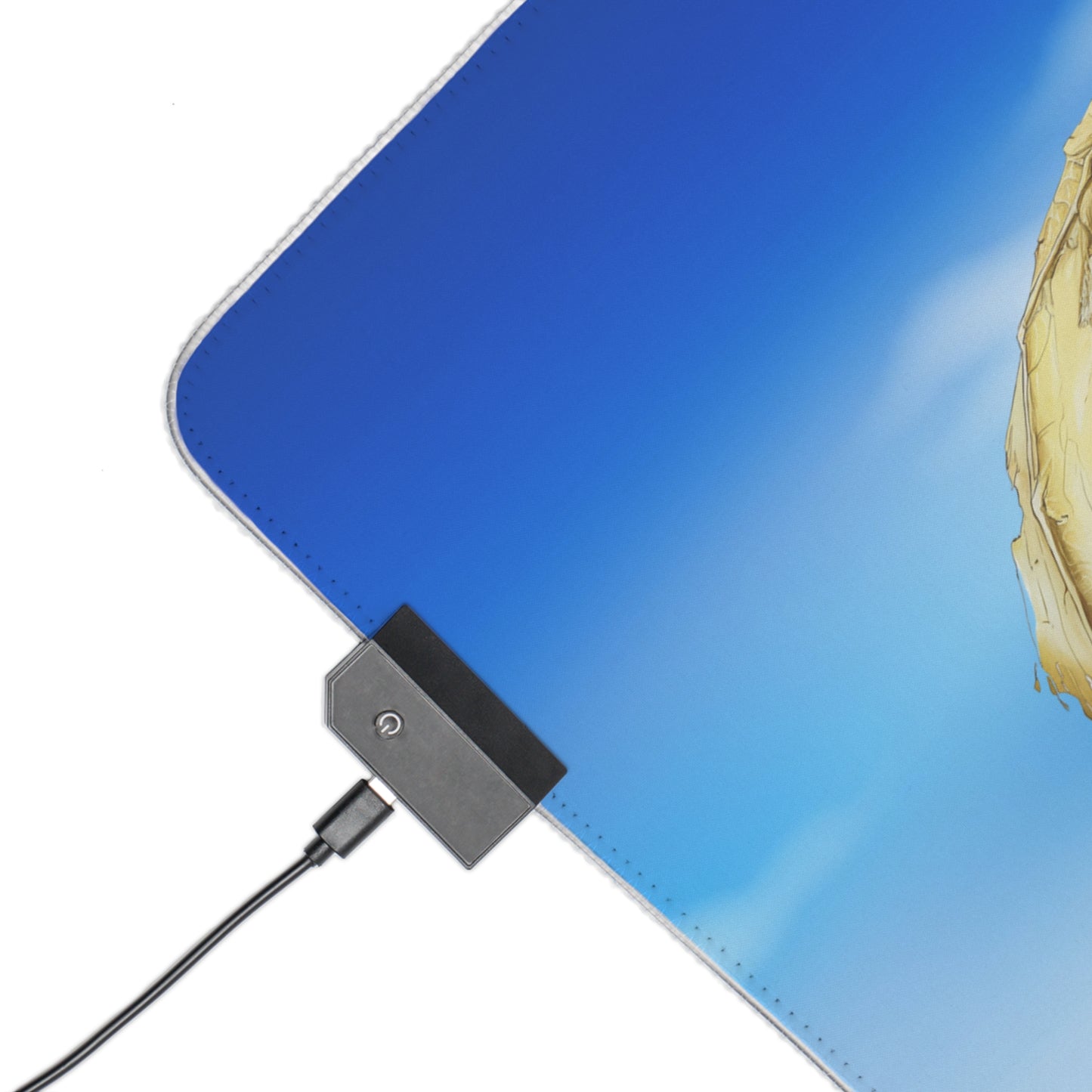 Mouse Pad - Ancient Gold and Black Dragons