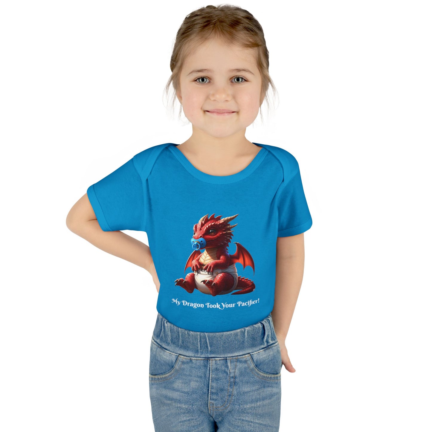 Baby Bodysuit - Red Dragon