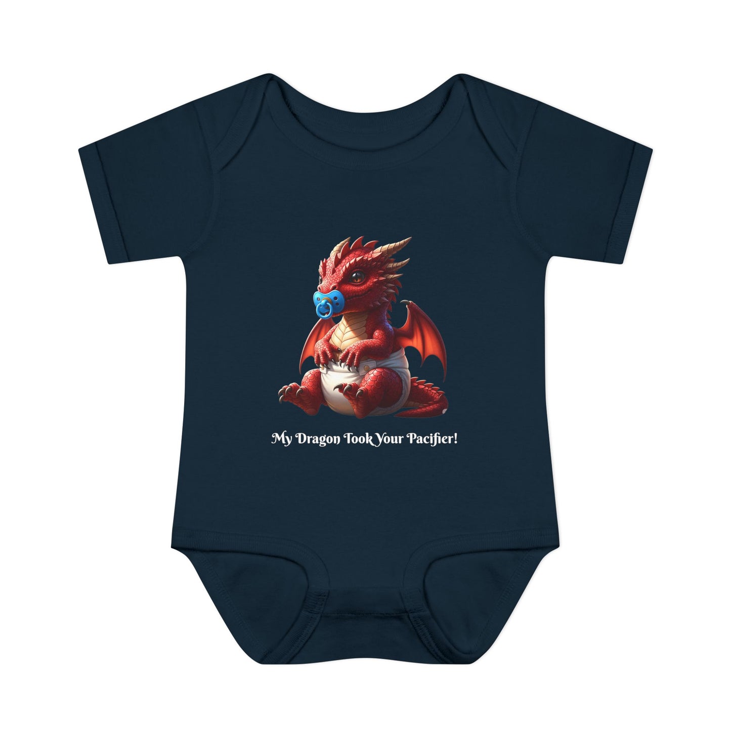 Baby Bodysuit - Red Dragon
