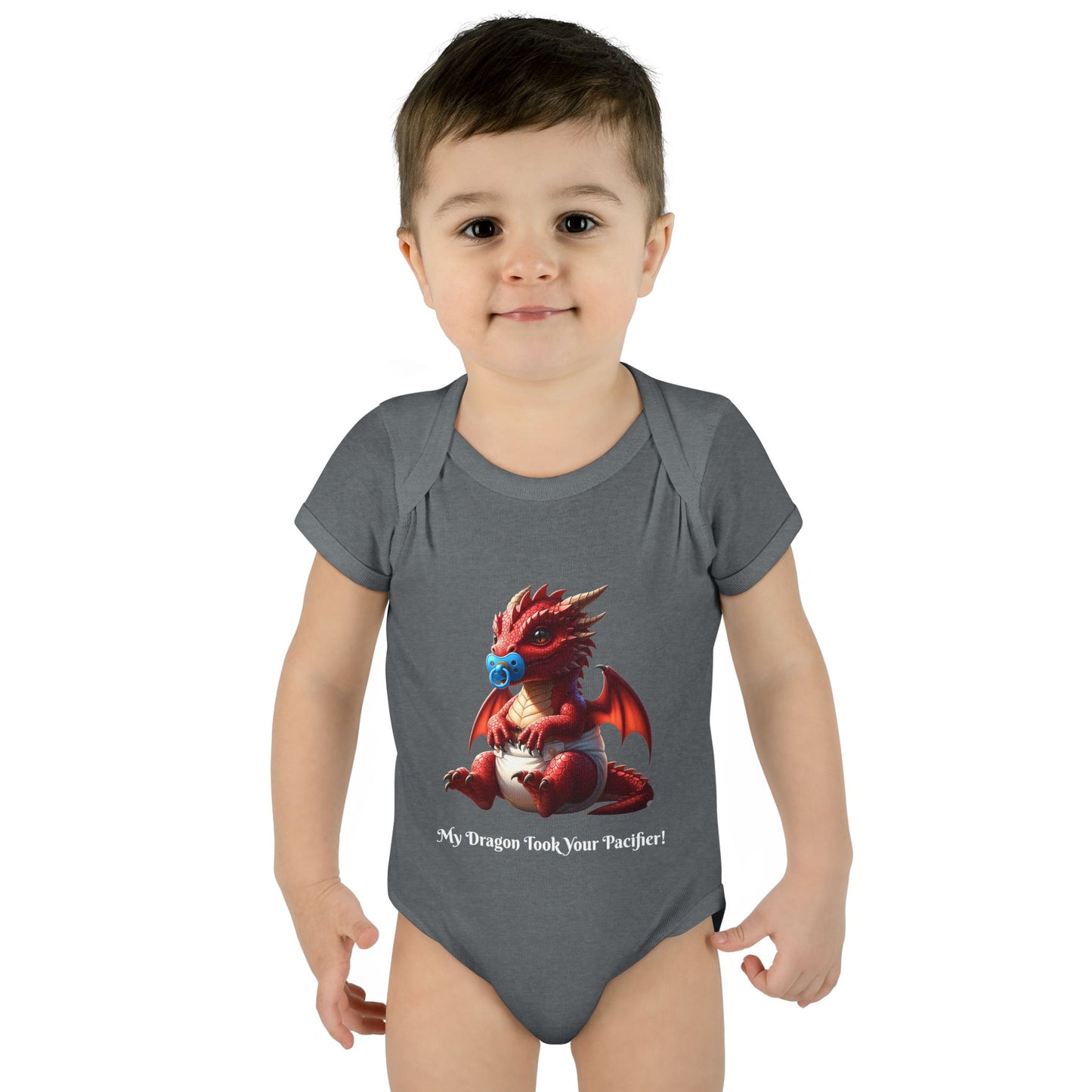 Baby Bodysuit - Red Dragon