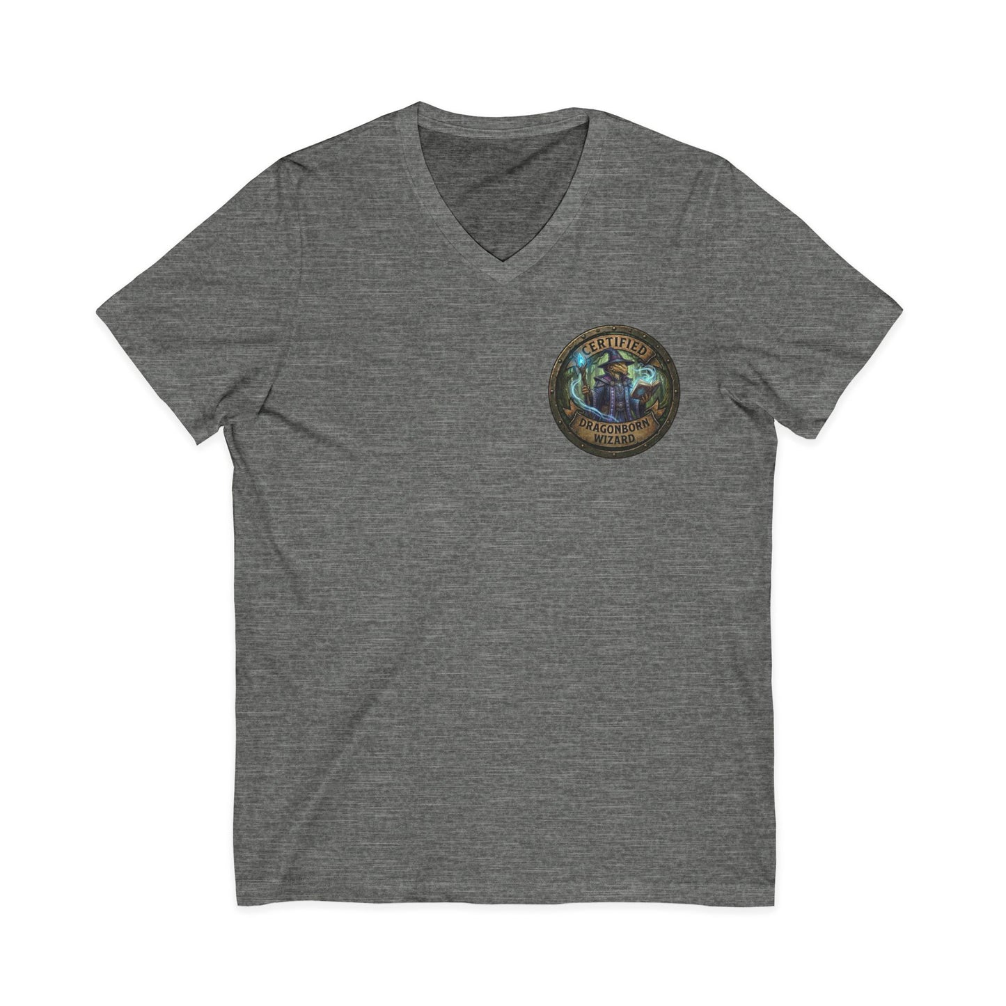 Dragonborn Wizard Certified T-Shirt