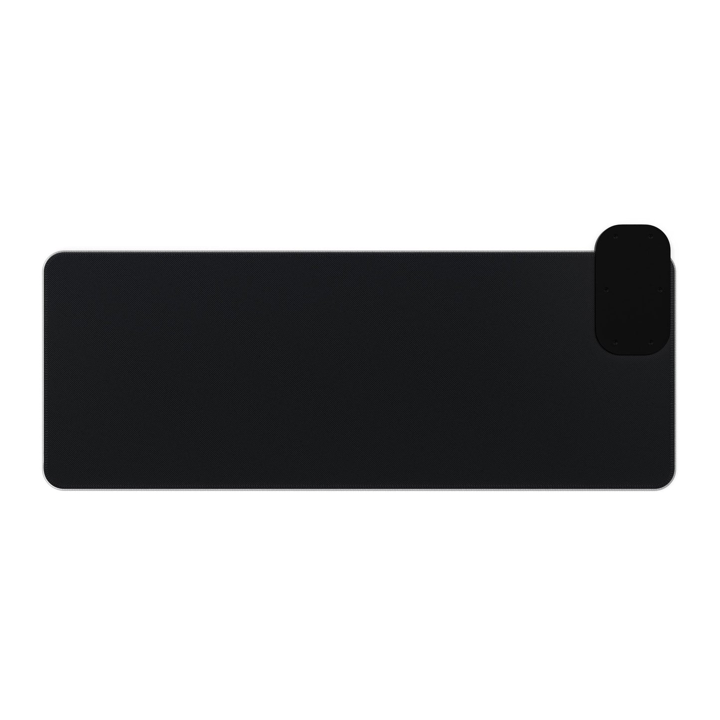 Mouse Pad - Gold and Black Dragon Design, LED Wireless Charging