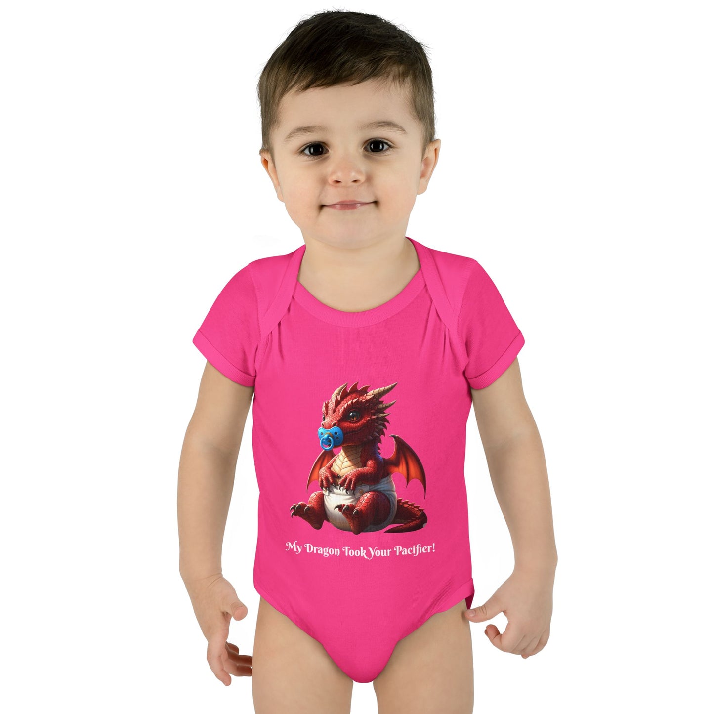 Baby Bodysuit - Red Dragon