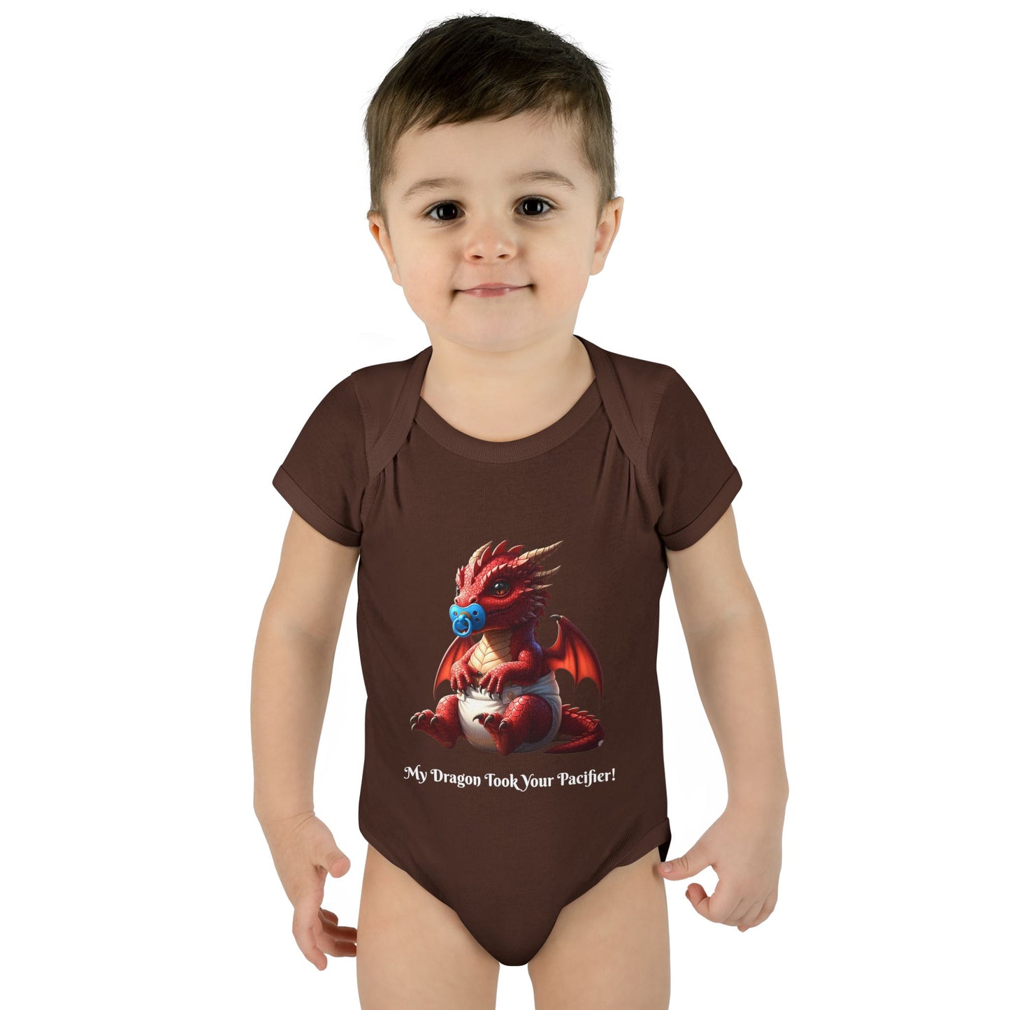 Baby Bodysuit - Red Dragon