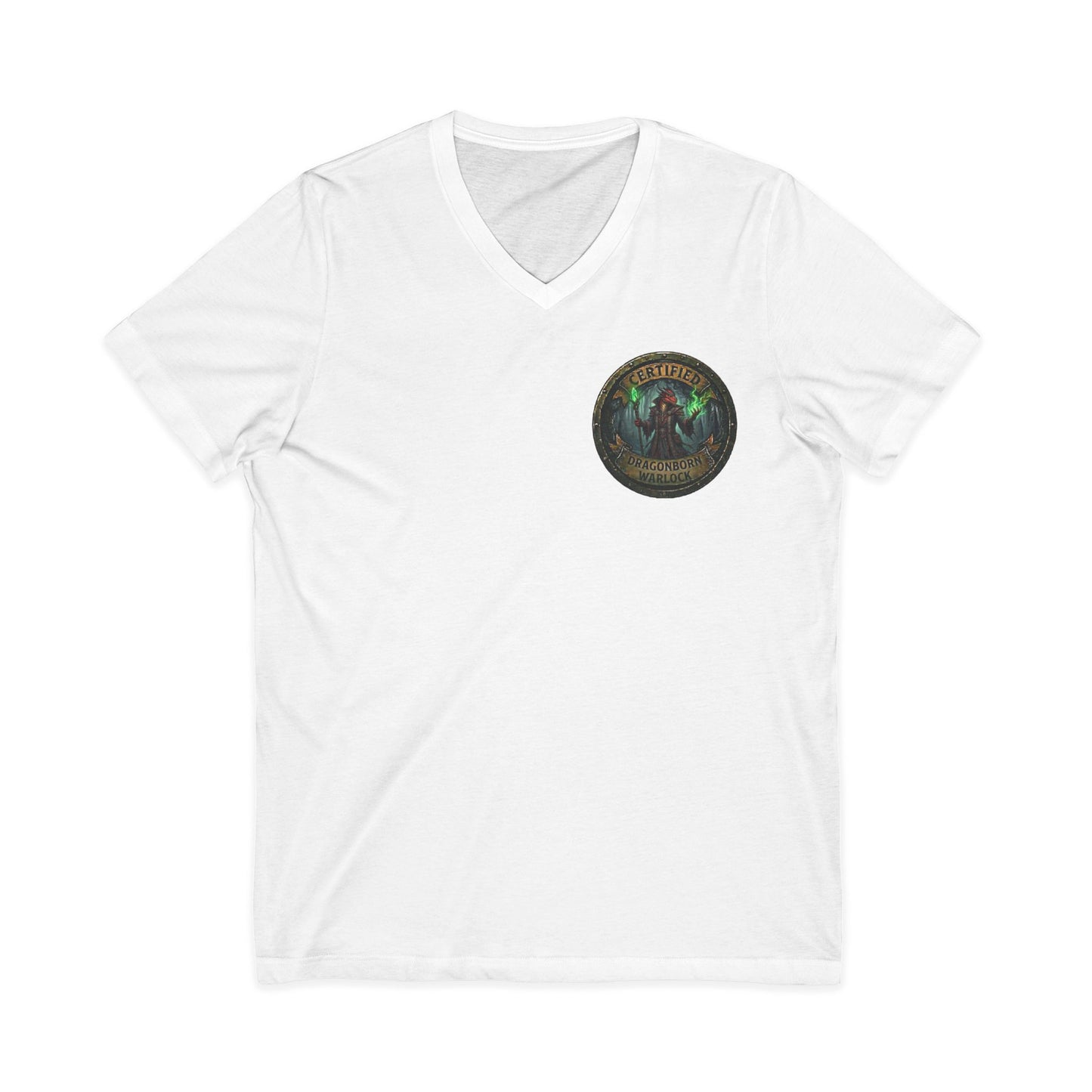 Dragonborn Warlock Certified T-Shirt