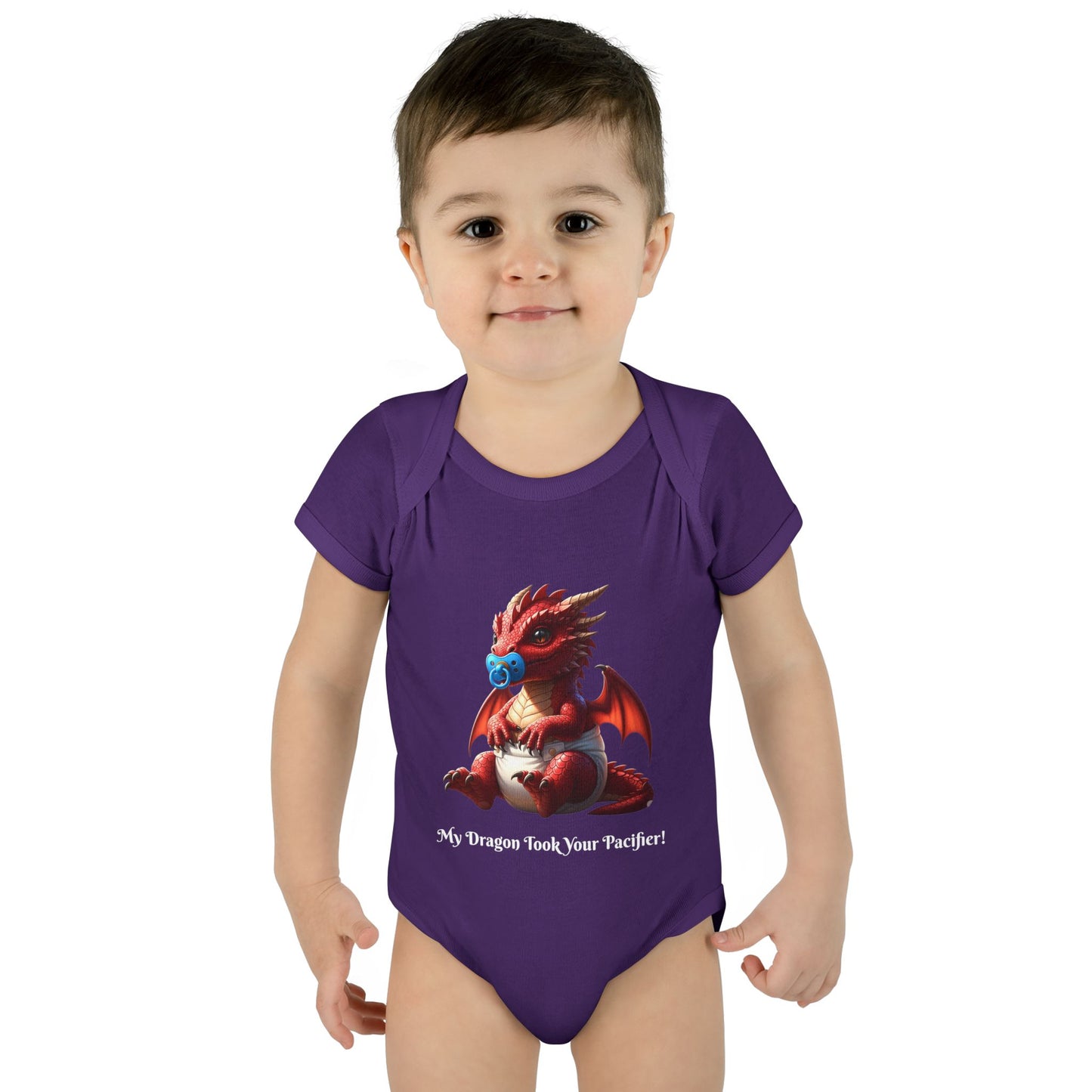 Baby Bodysuit - Red Dragon