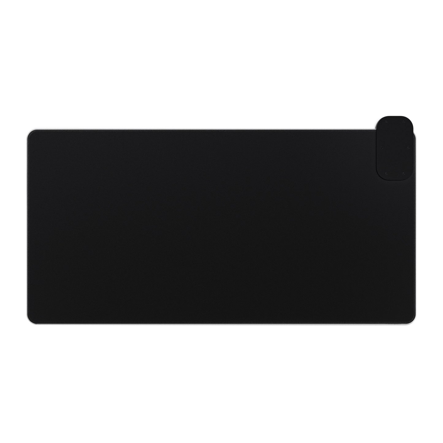 Mouse Pad - Gold and Black Dragon Design, LED Wireless Charging