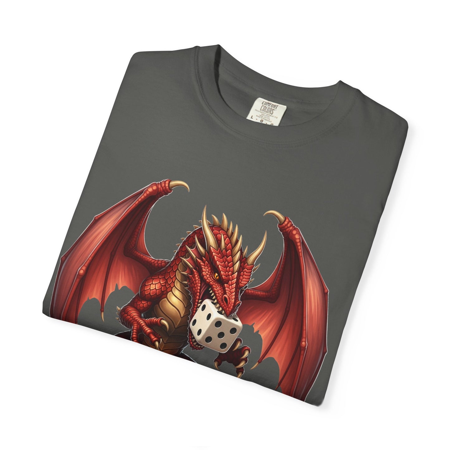 Dragon T-Shirt - My Dragon Ate Your Dice! - Unisex