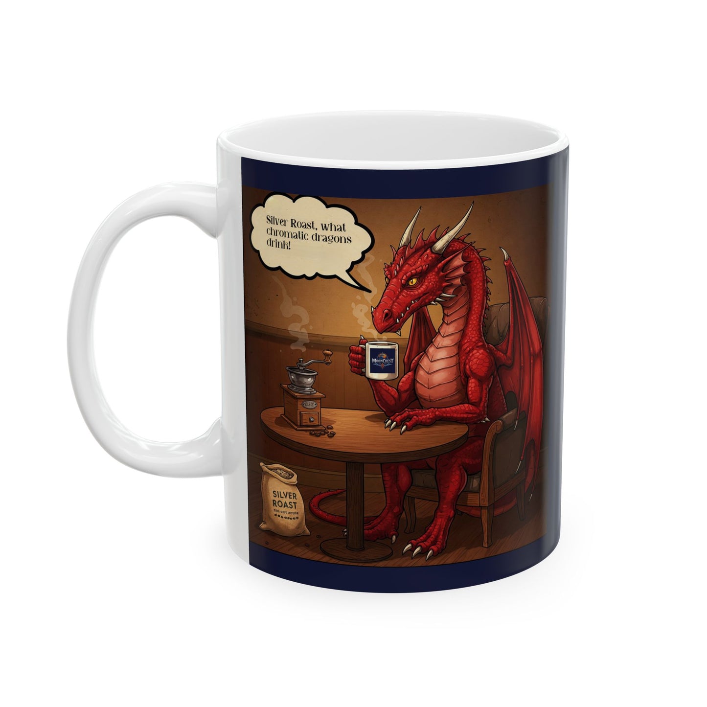 Dragon's Brew: The Morning Roast Mug