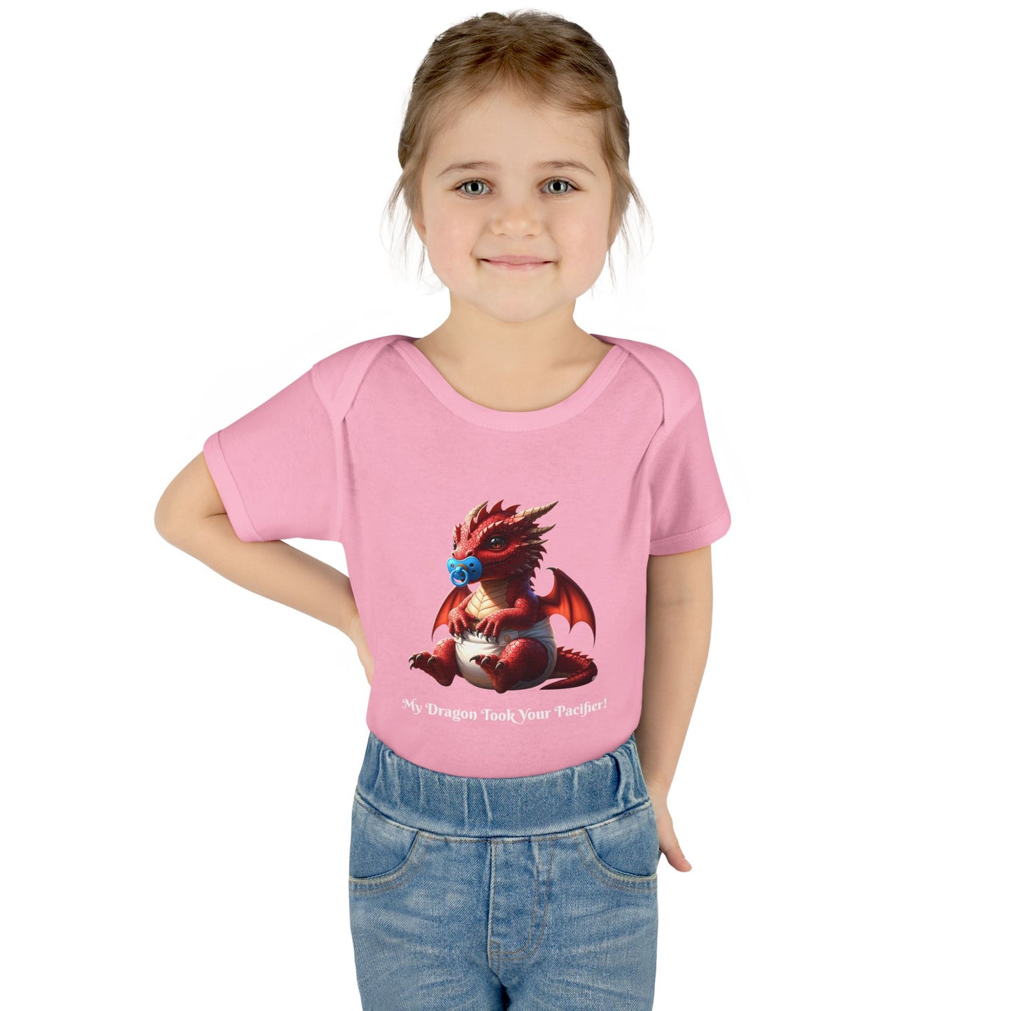 Baby Bodysuit - Red Dragon