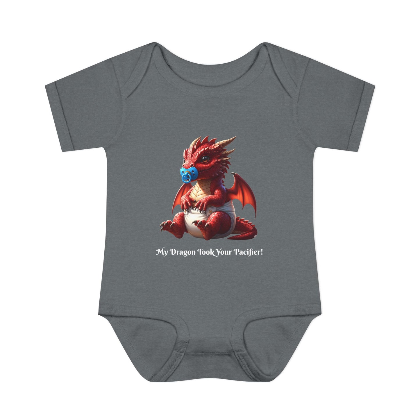 Baby Bodysuit - Red Dragon