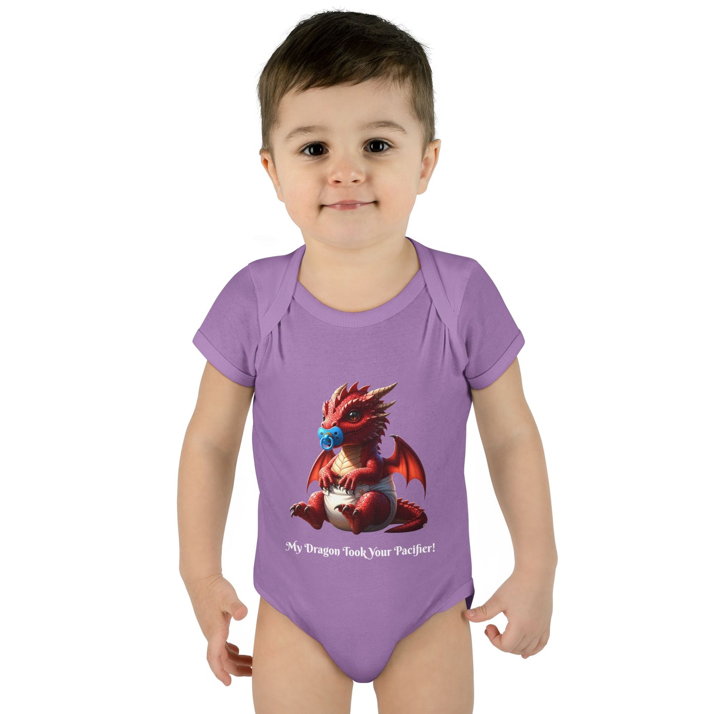 Baby Bodysuit - Red Dragon