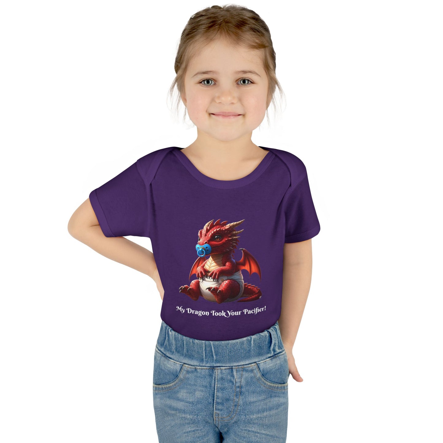 Baby Bodysuit - Red Dragon