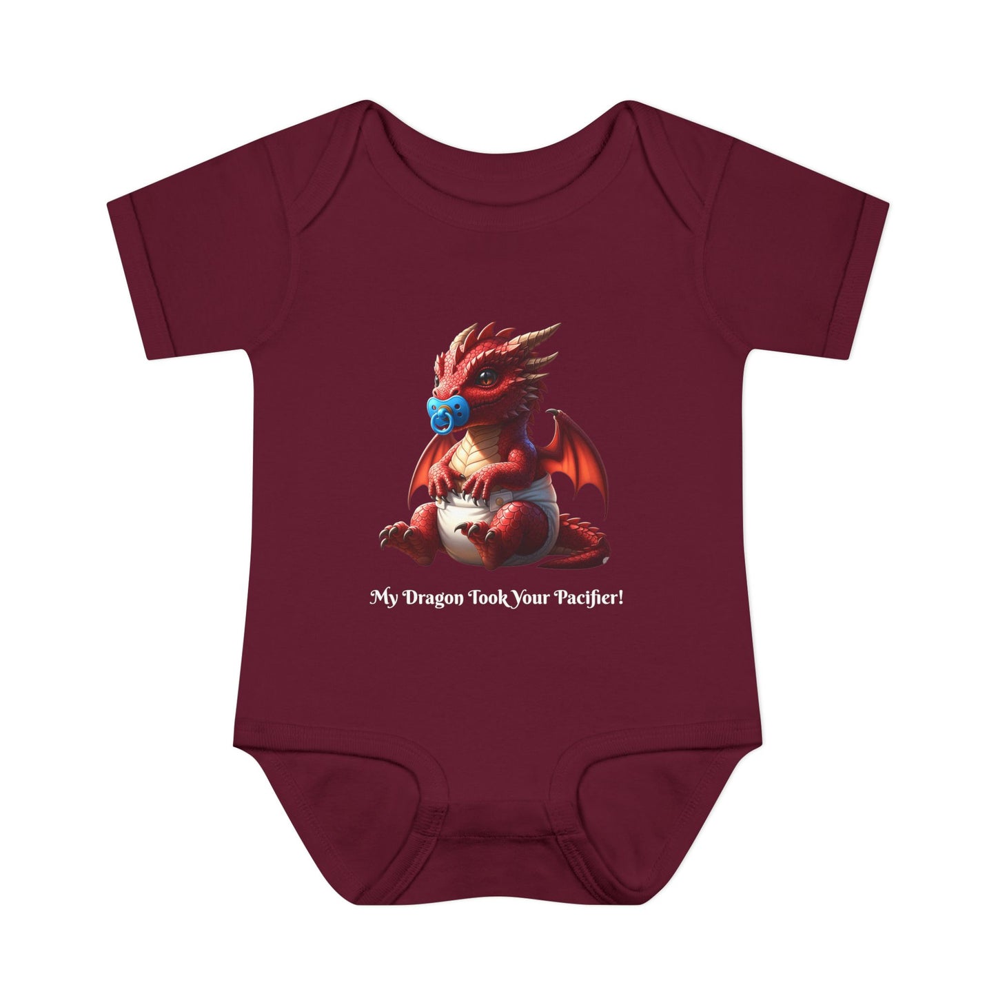Baby Bodysuit - Red Dragon