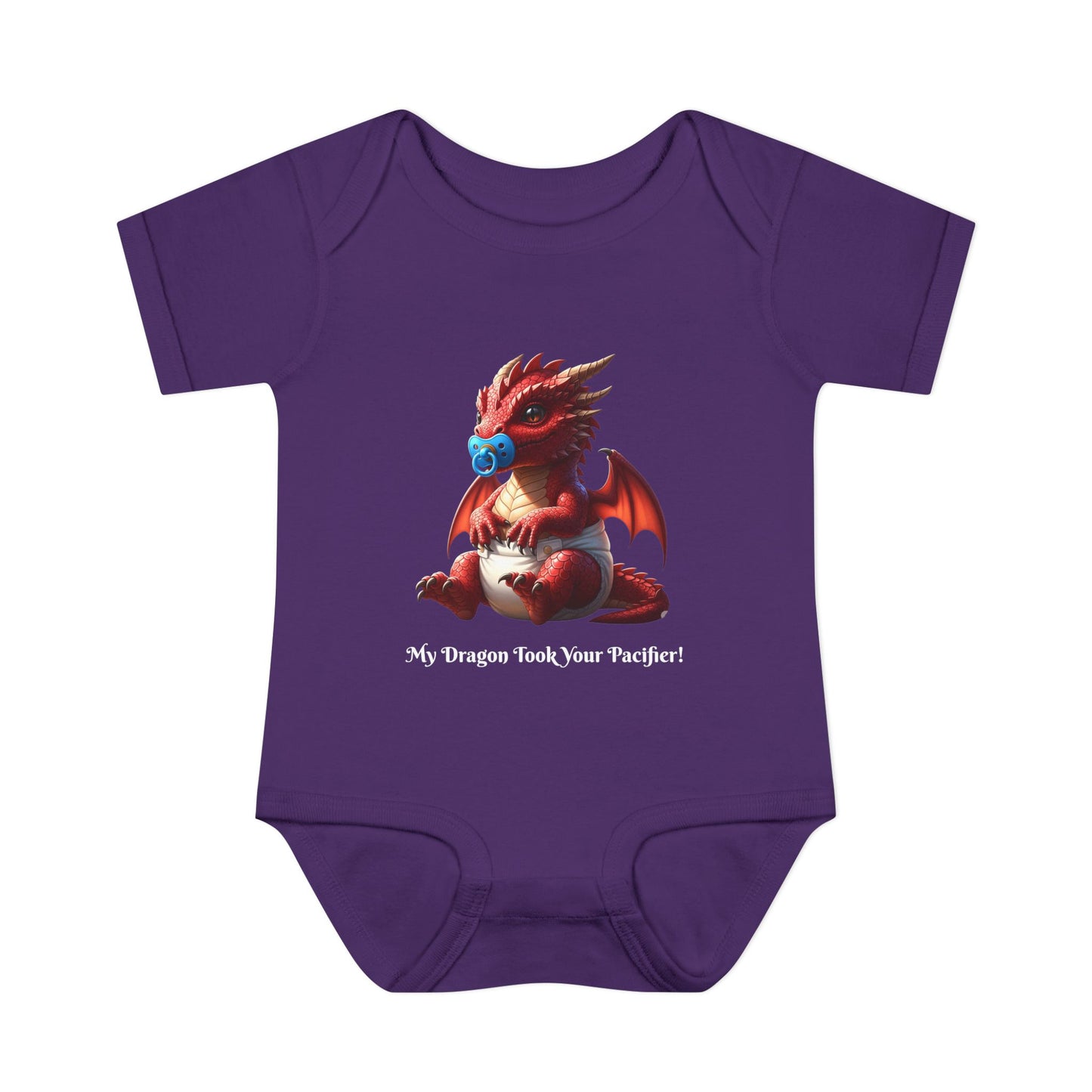 Baby Bodysuit - Red Dragon