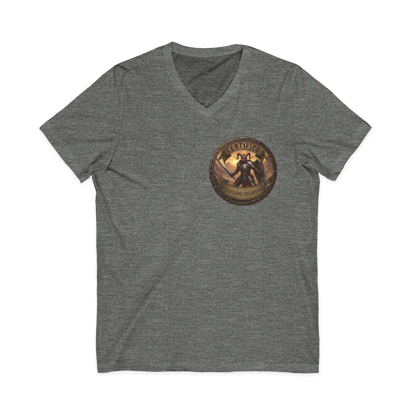 Tiefling Fighter Certified T-Shirt
