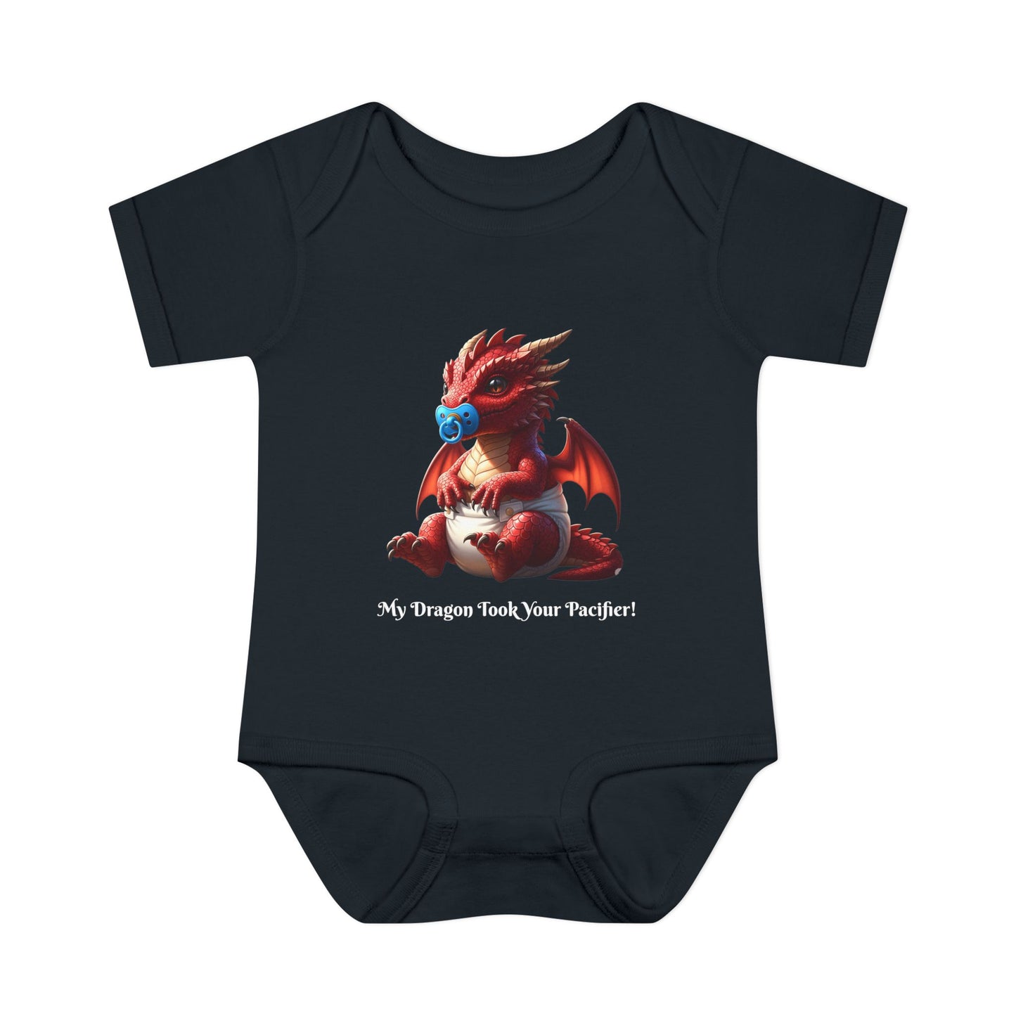 Baby Bodysuit - Red Dragon