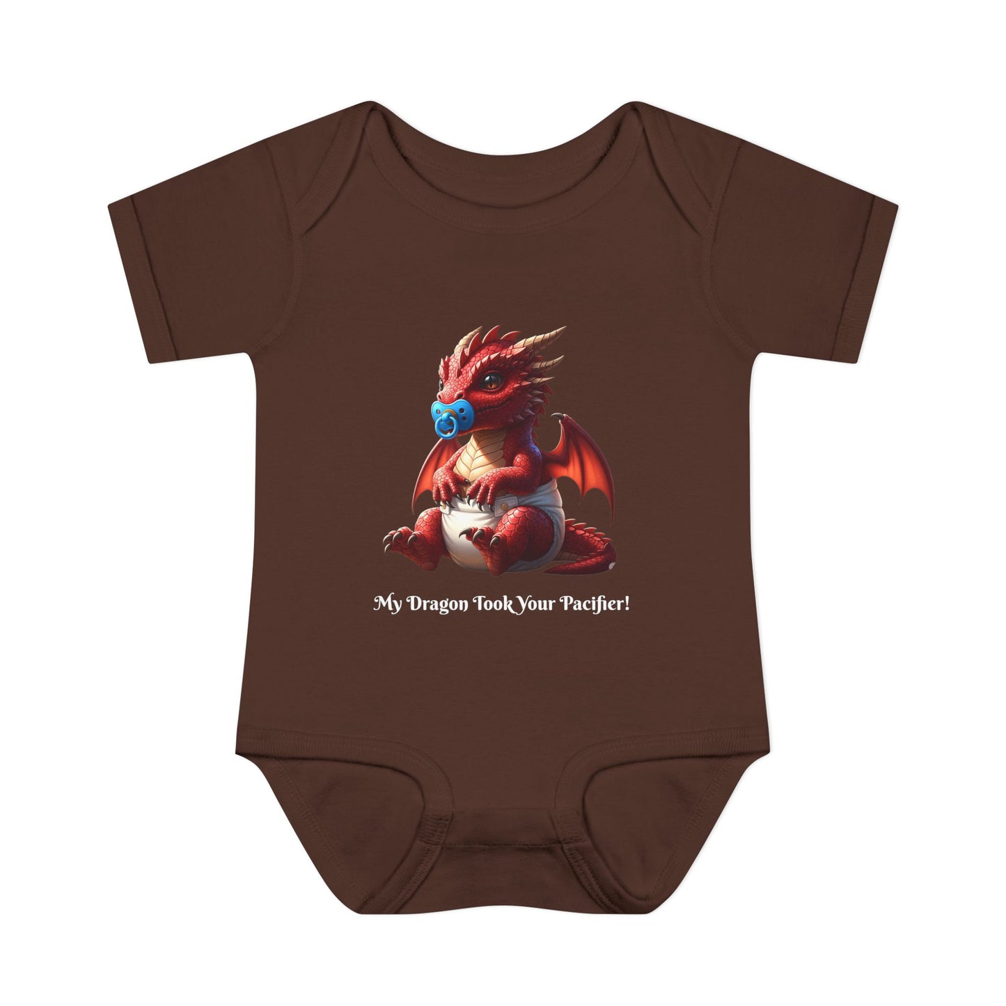 Baby Bodysuit - Red Dragon