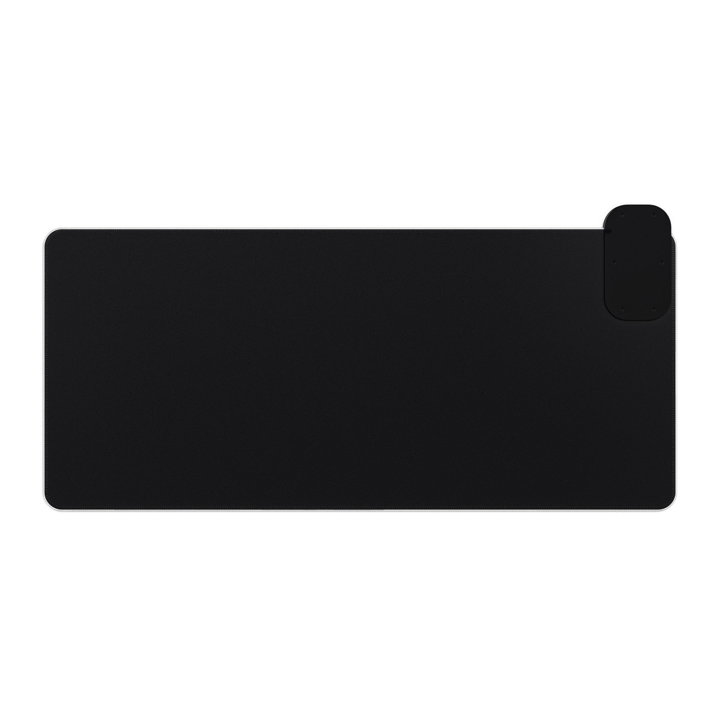 Mouse Pad - Gold and Black Dragon Design, LED Wireless Charging