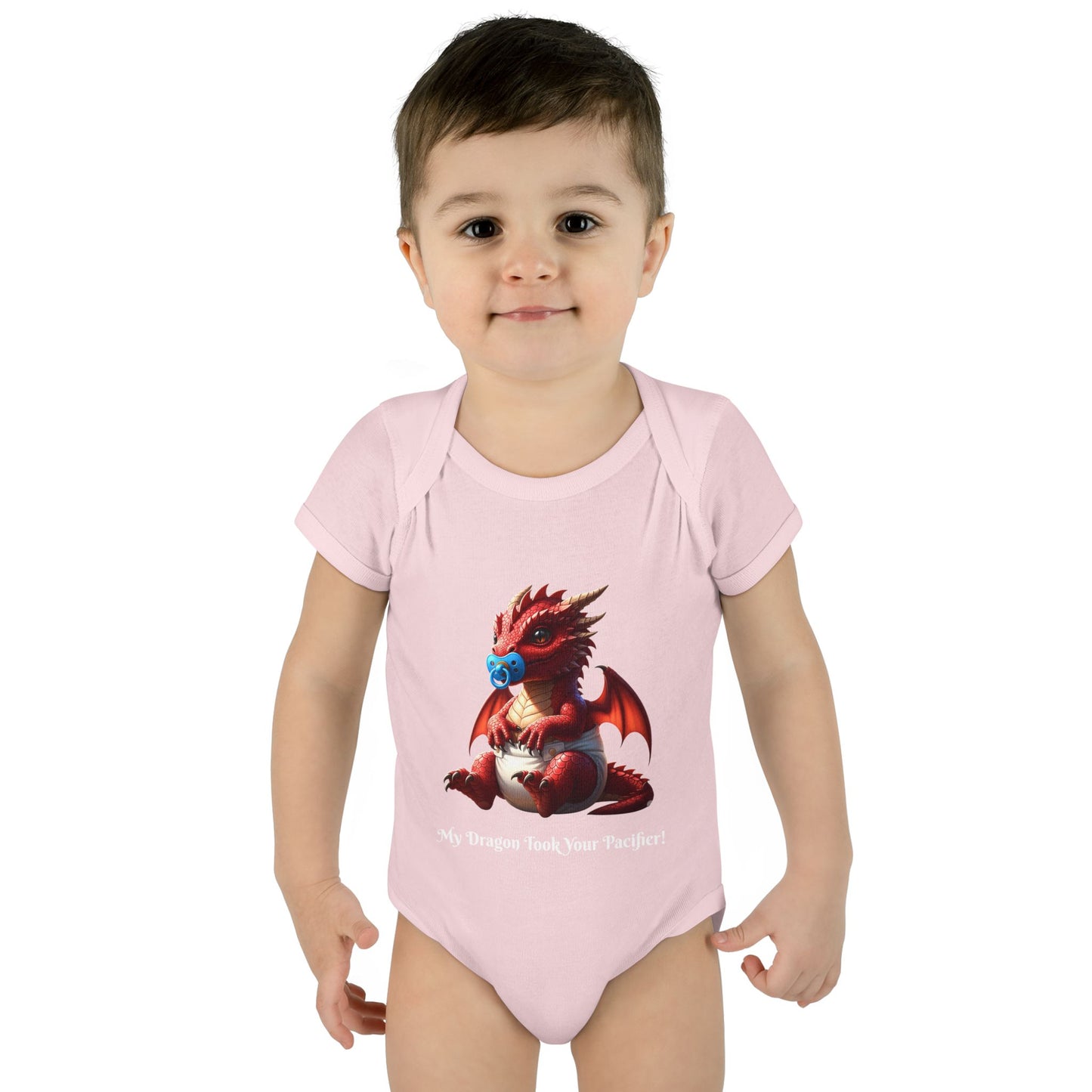 Baby Bodysuit - Red Dragon