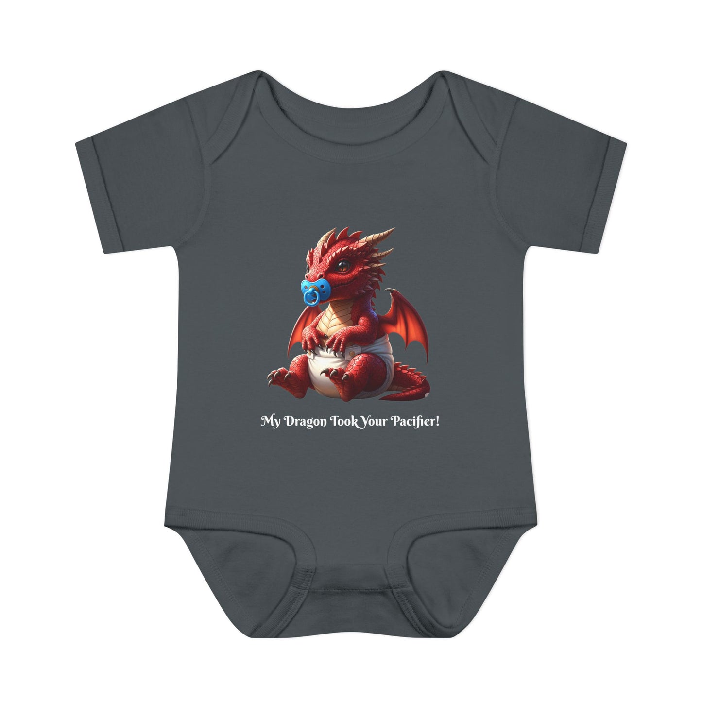 Baby Bodysuit - Red Dragon