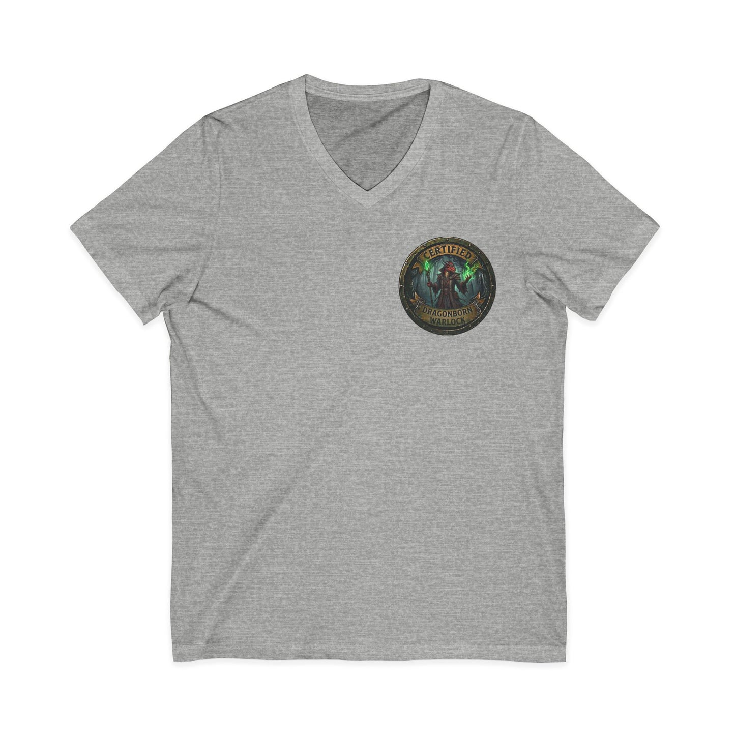 Dragonborn Warlock Certified T-Shirt