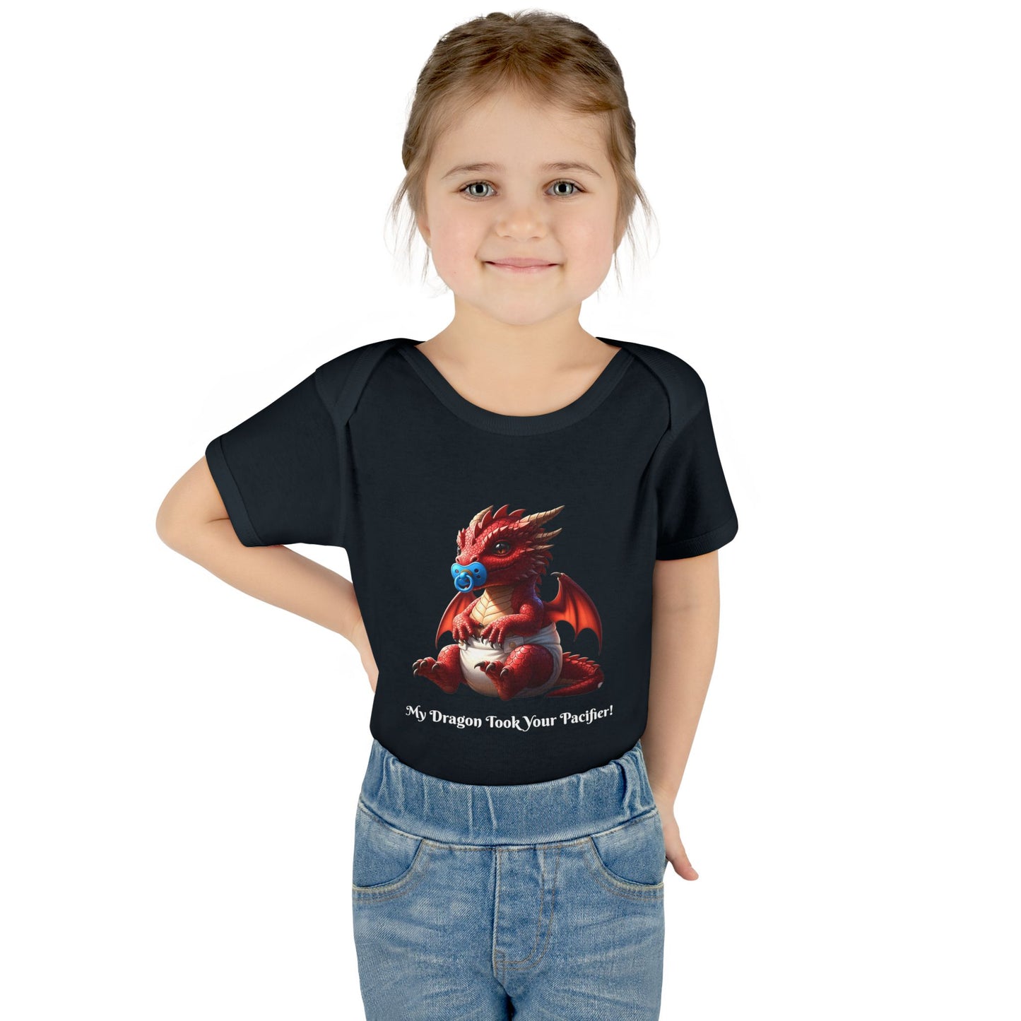 Baby Bodysuit - Red Dragon