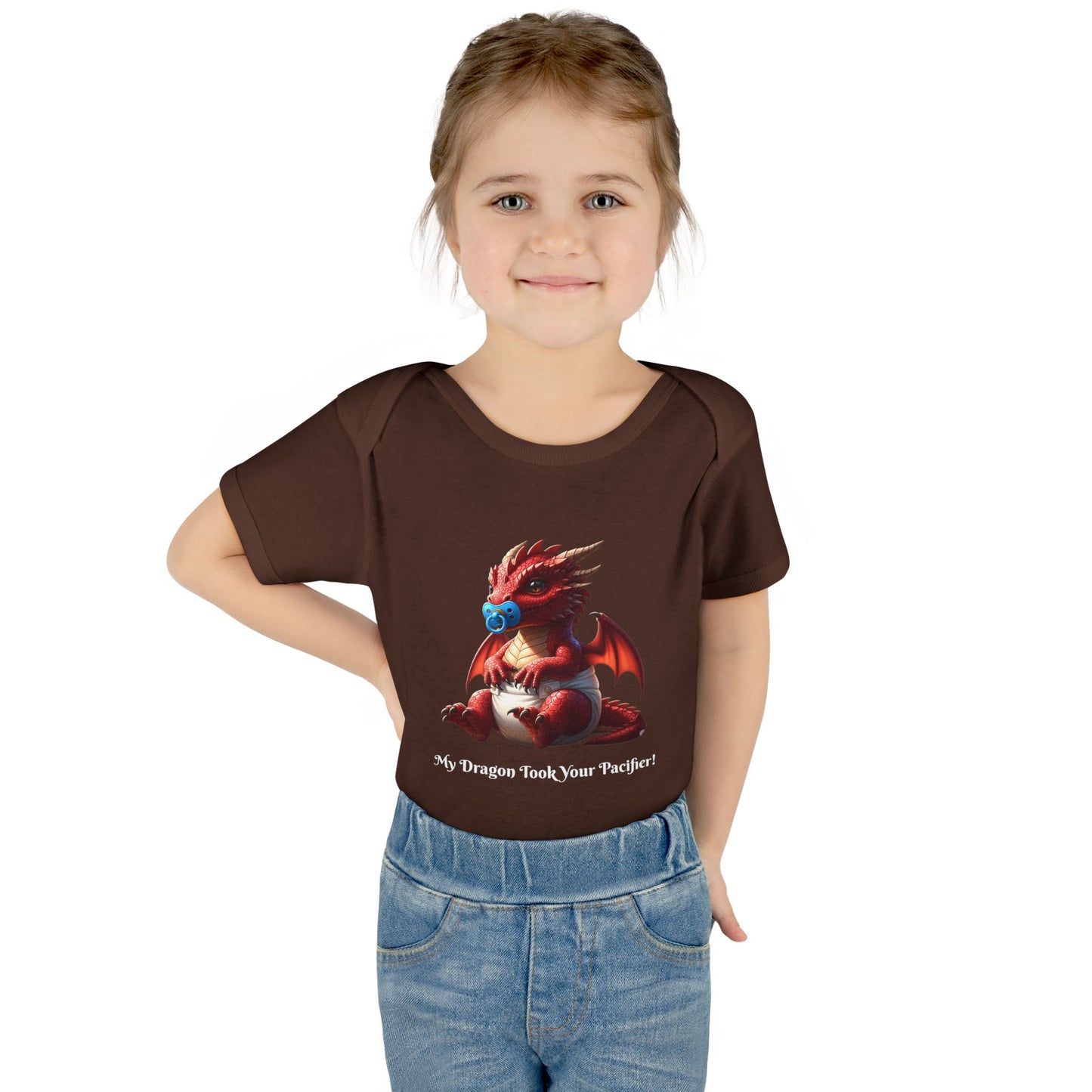 Baby Bodysuit - Red Dragon