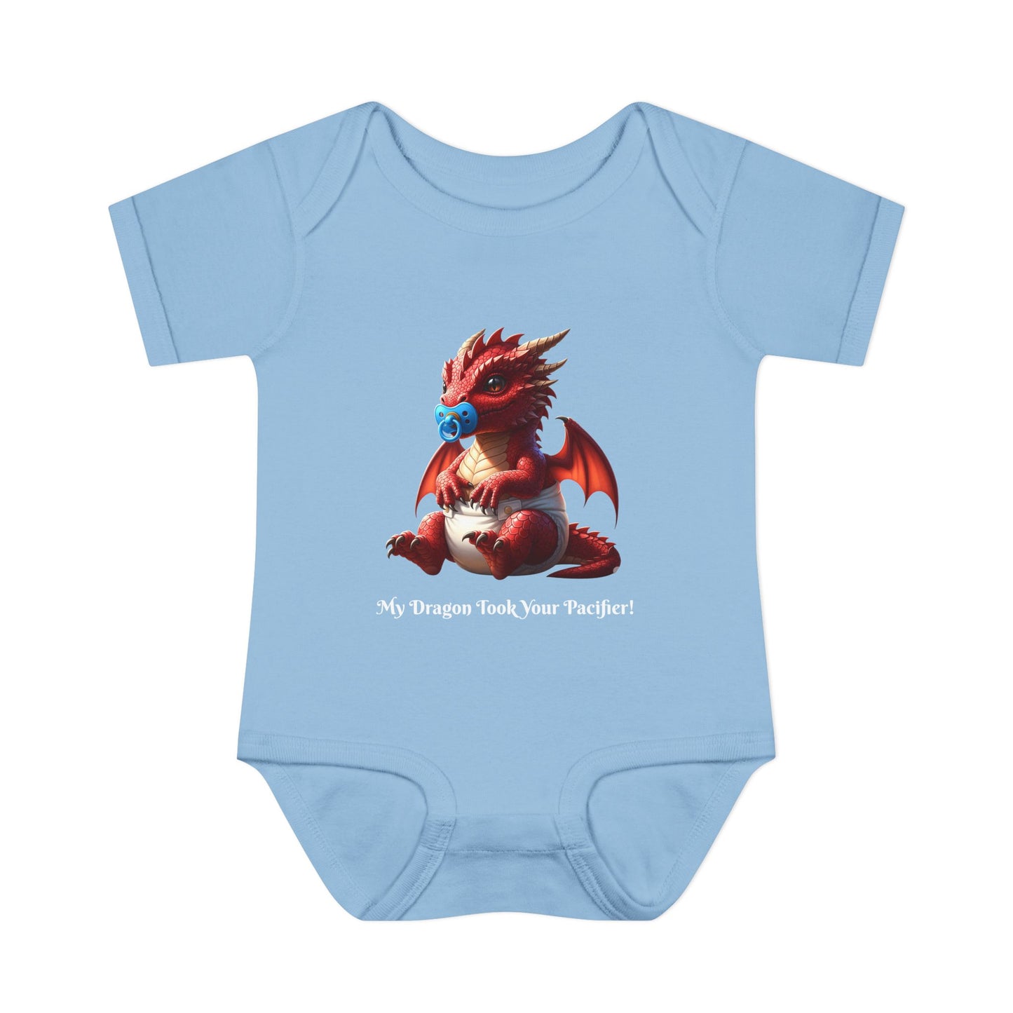 Baby Bodysuit - Red Dragon